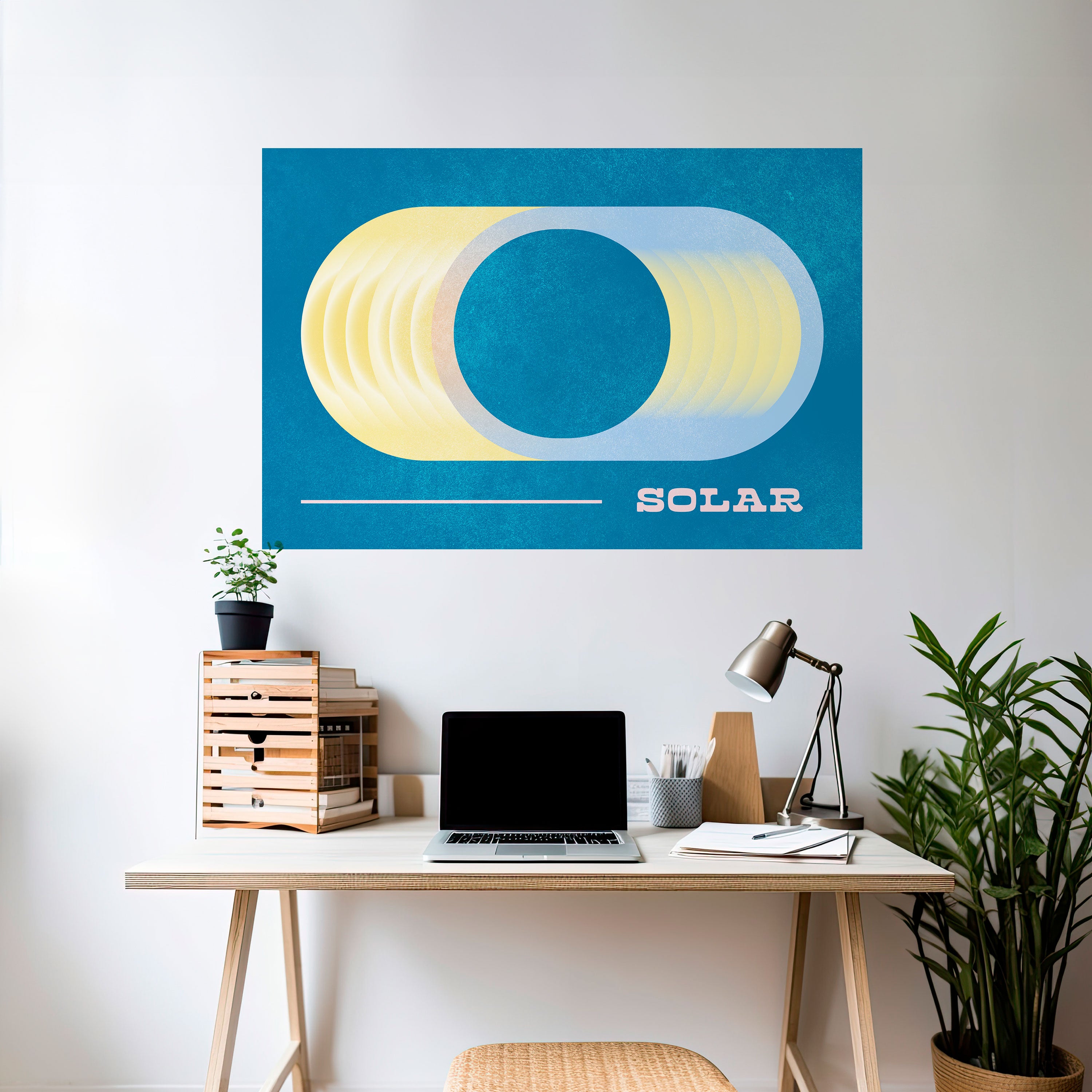 SOLAR APERTURE Naklejka/Plakat poziomy