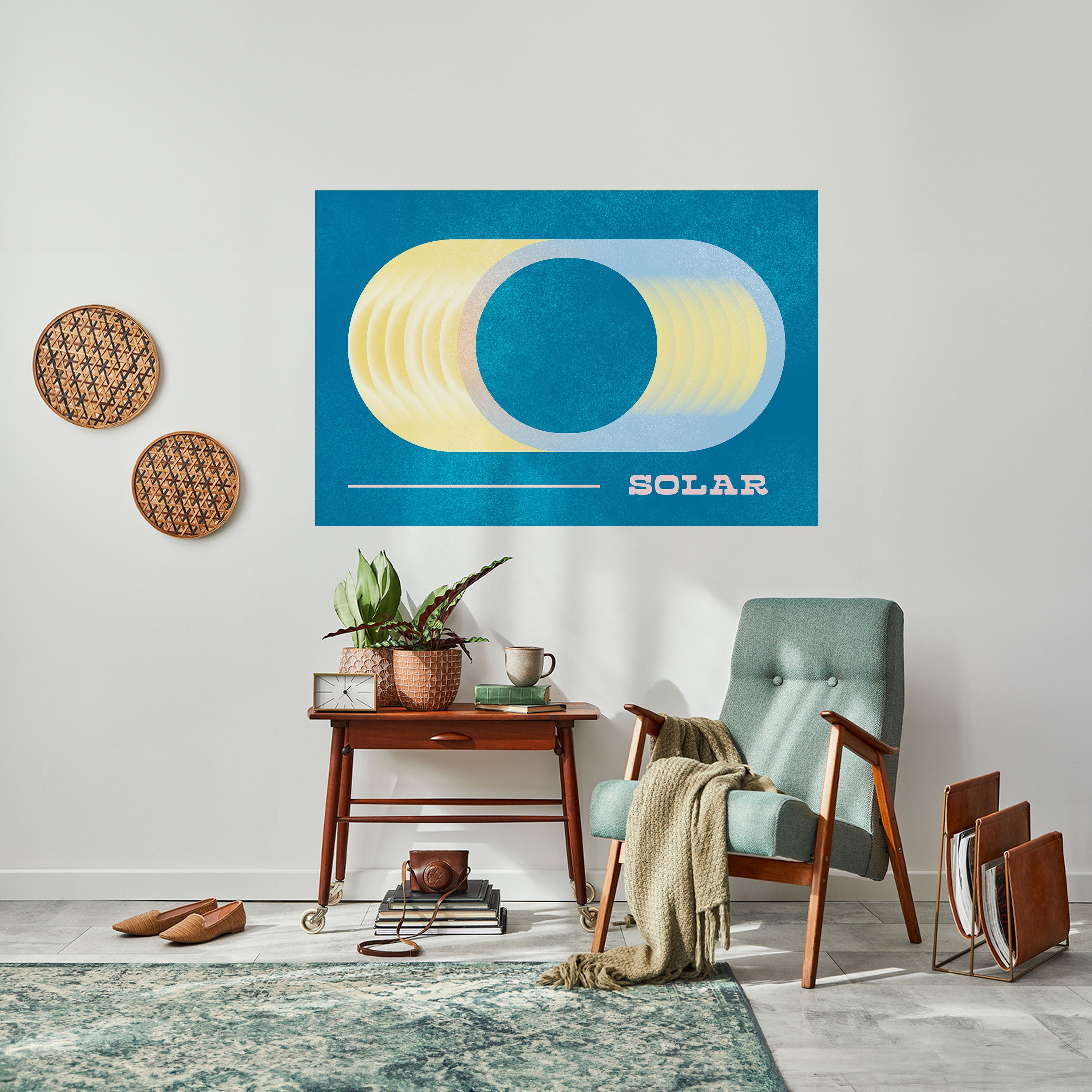 SOLAR APERTURE Naklejka/Plakat poziomy
