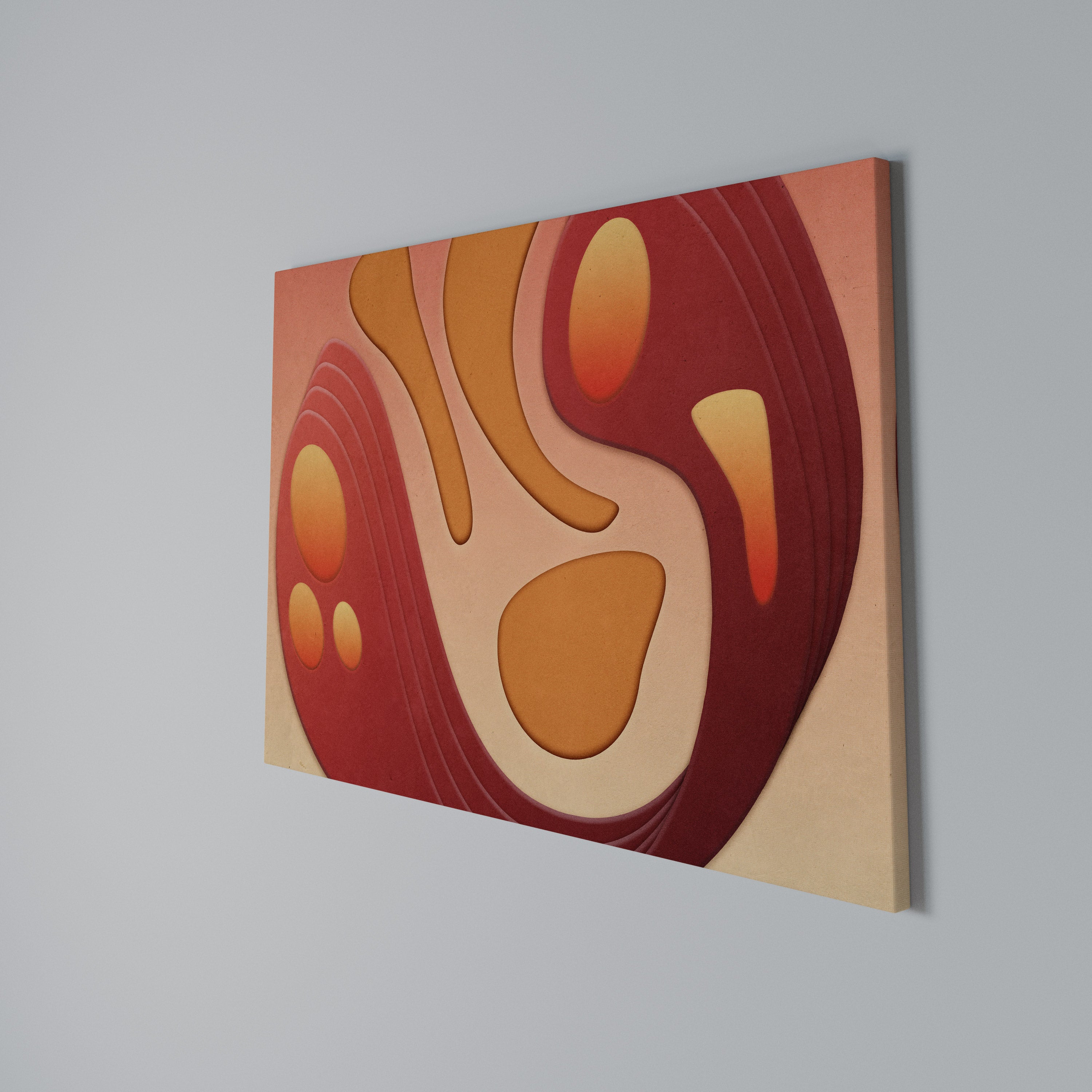 IMMERSION STRUCTURE Poziomy obraz na płótnie