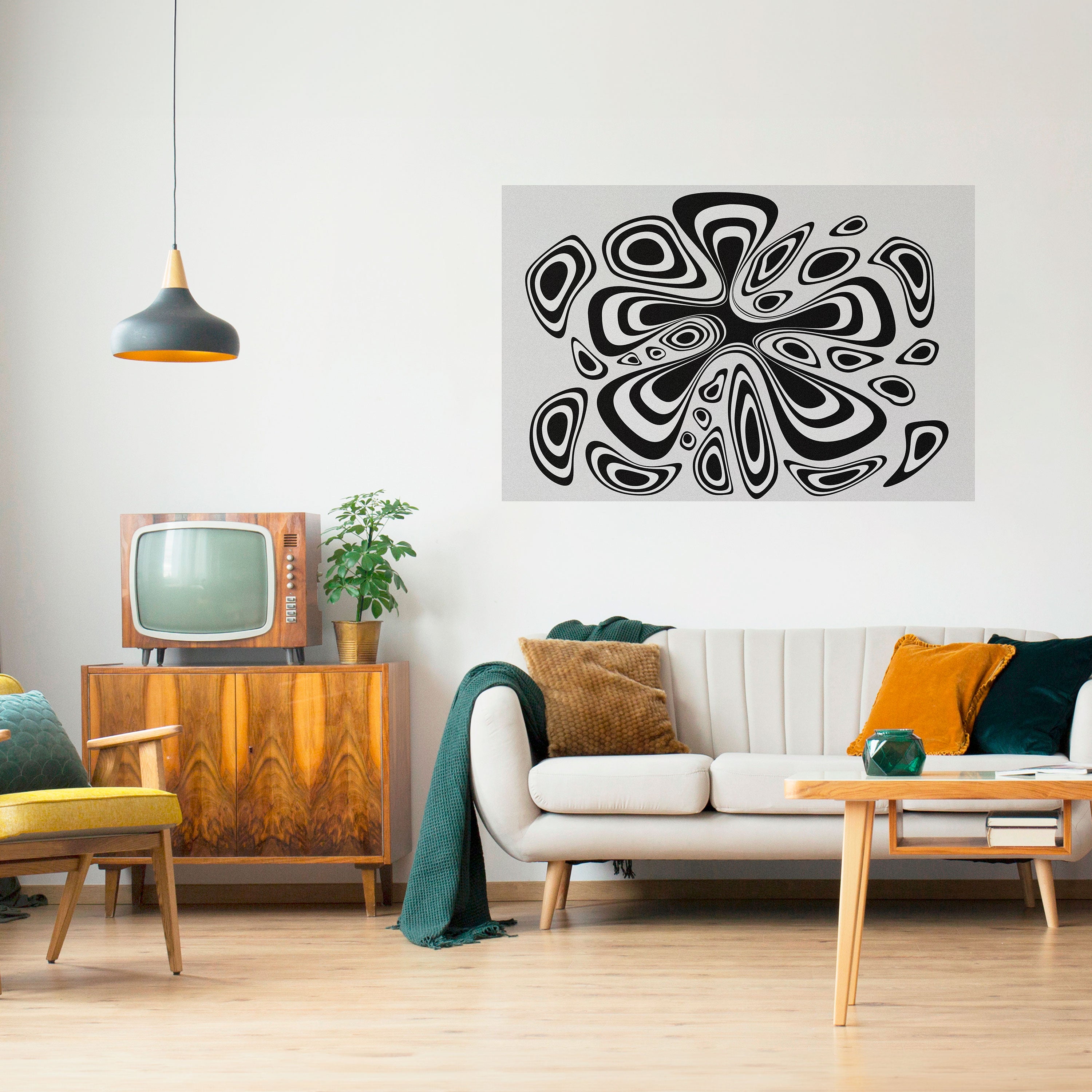 HIPNOTIZING BLOT Naklejka/Plakat poziomy