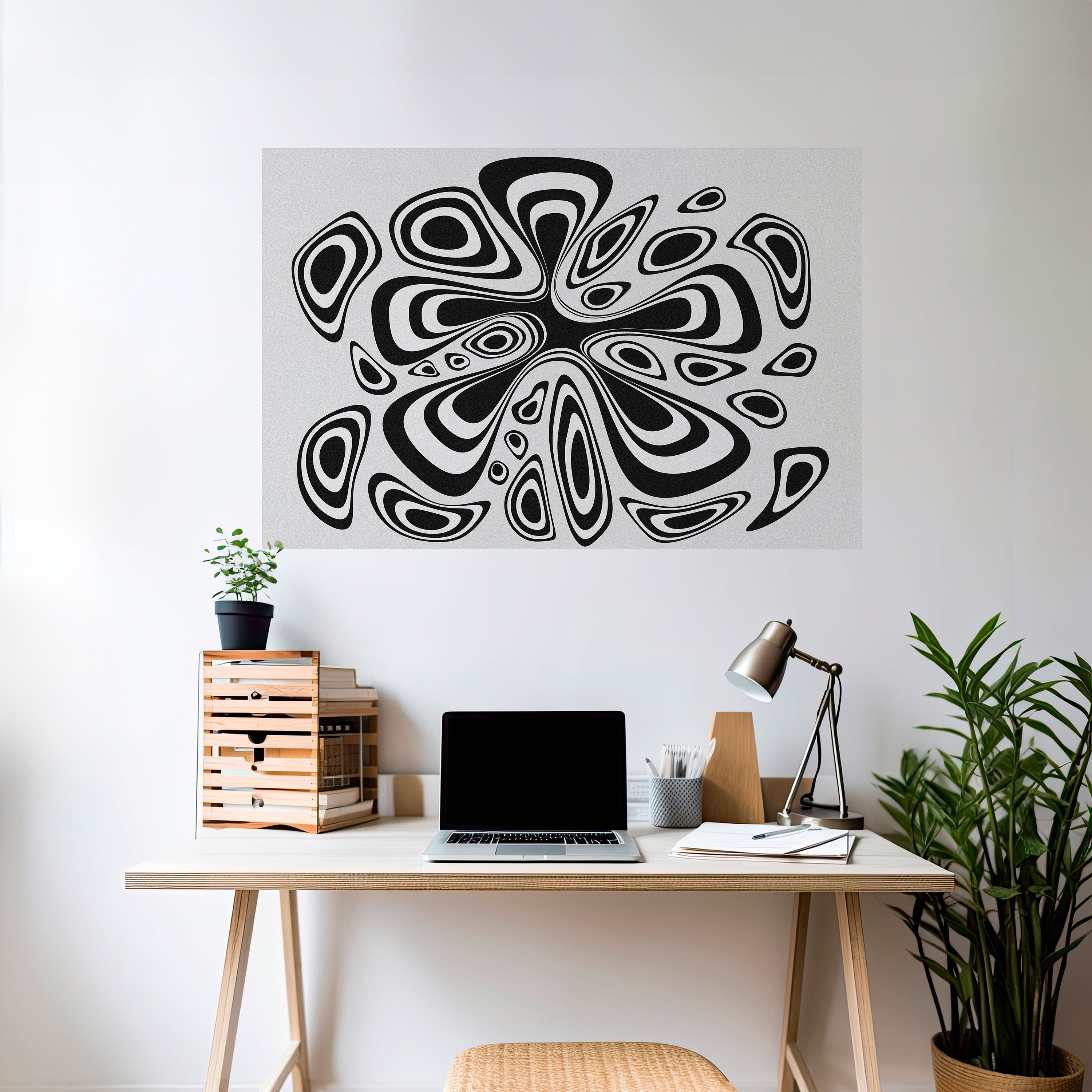 HIPNOTIZING BLOT Naklejka/Plakat poziomy