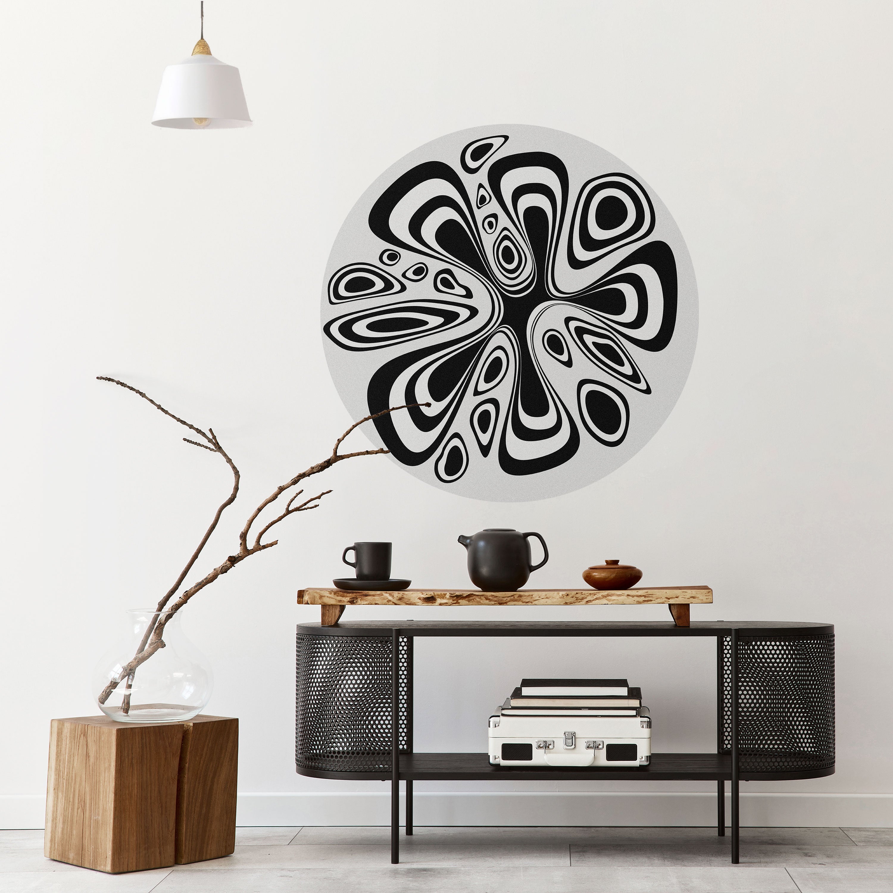 HIPNOTIZING BLOT Naklejka okrągła