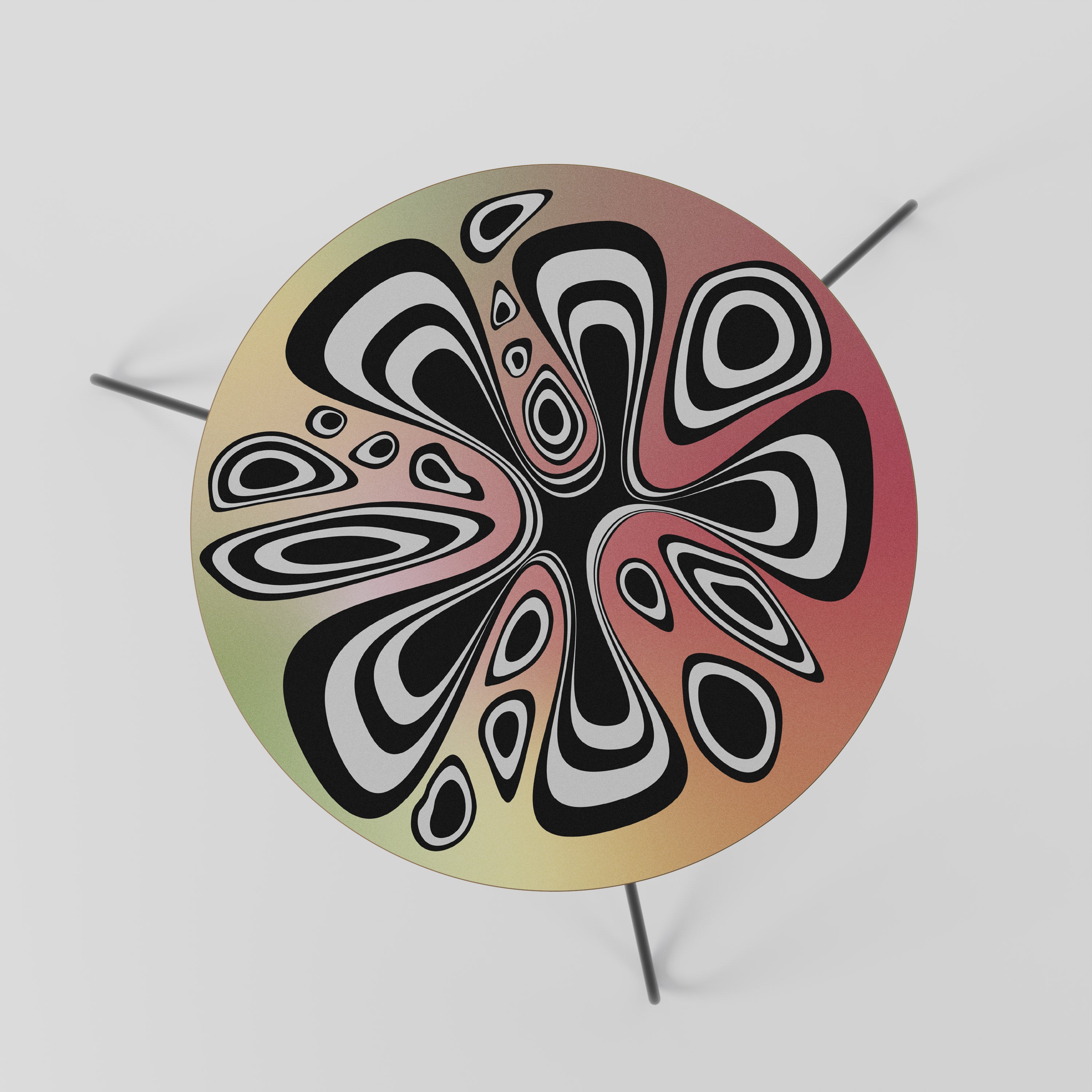 ILLUSIONARY SPLASH Stolik kawowy mały