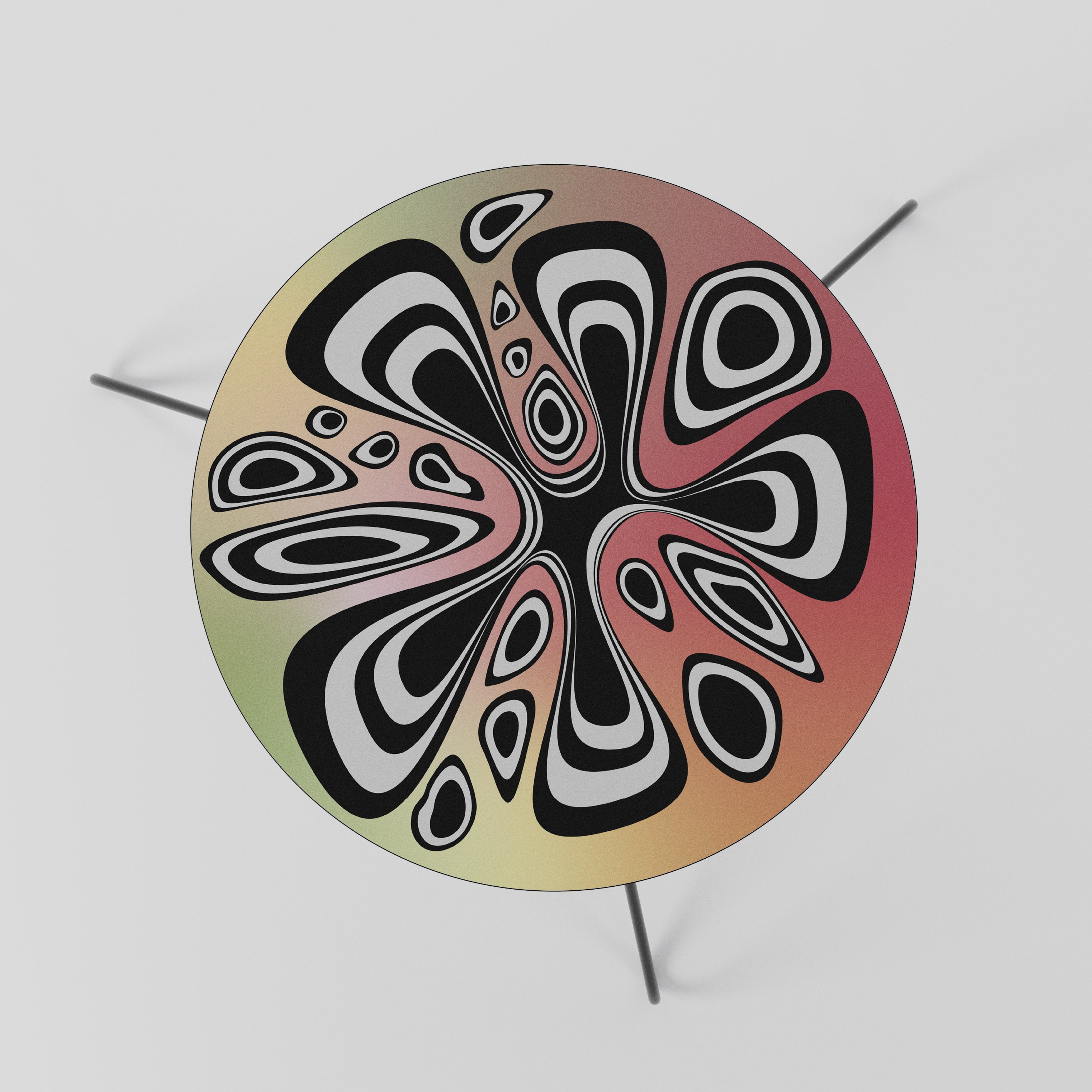 ILLUSIONARY SPLASH Stolik kawowy mały