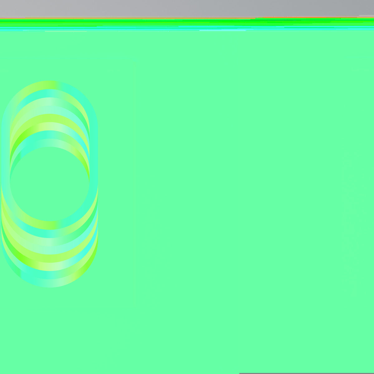 ELIPTICAL GRADIENTS Pionowy obraz na płótnie