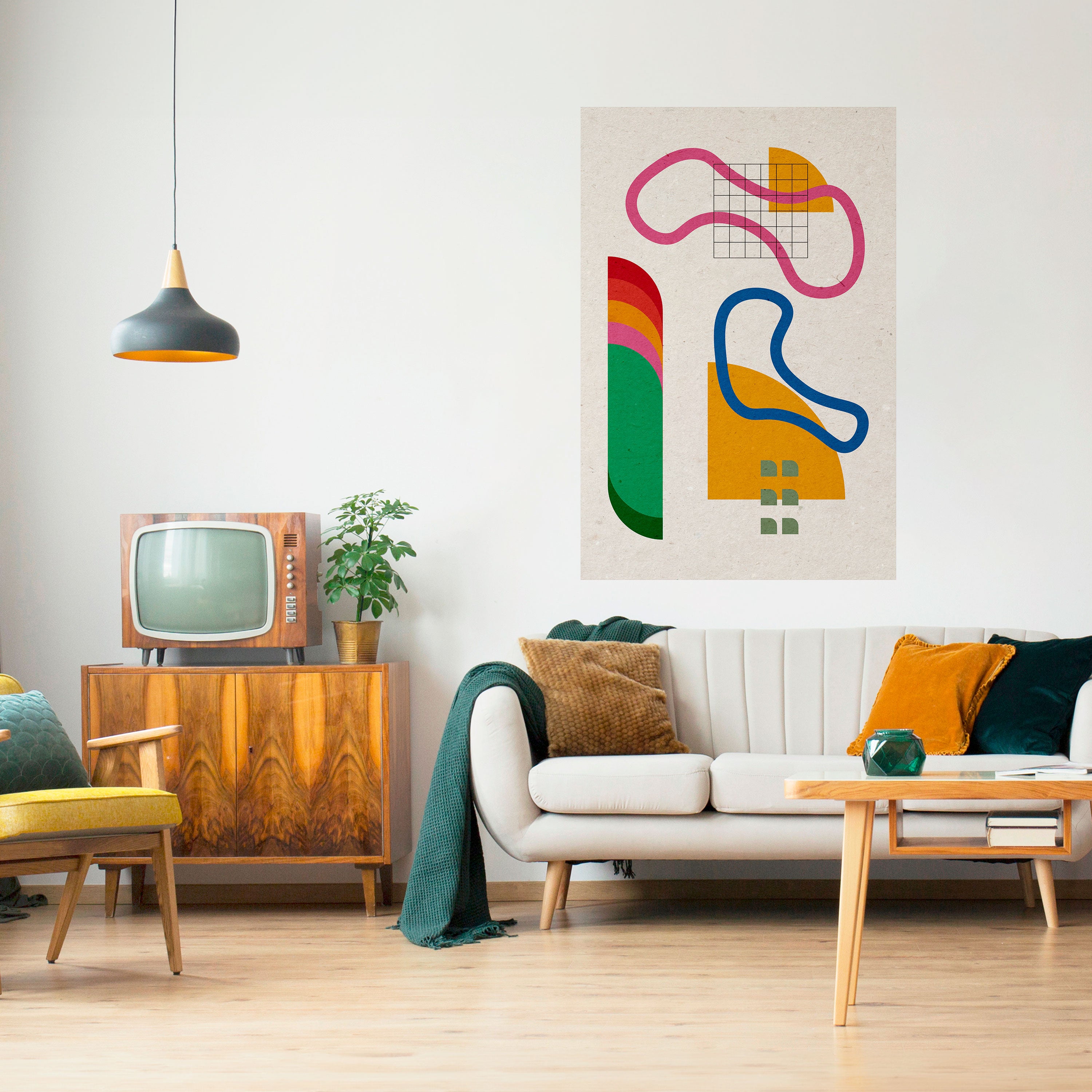 SHAPE SHOCK Naklejka/Plakat pionowy