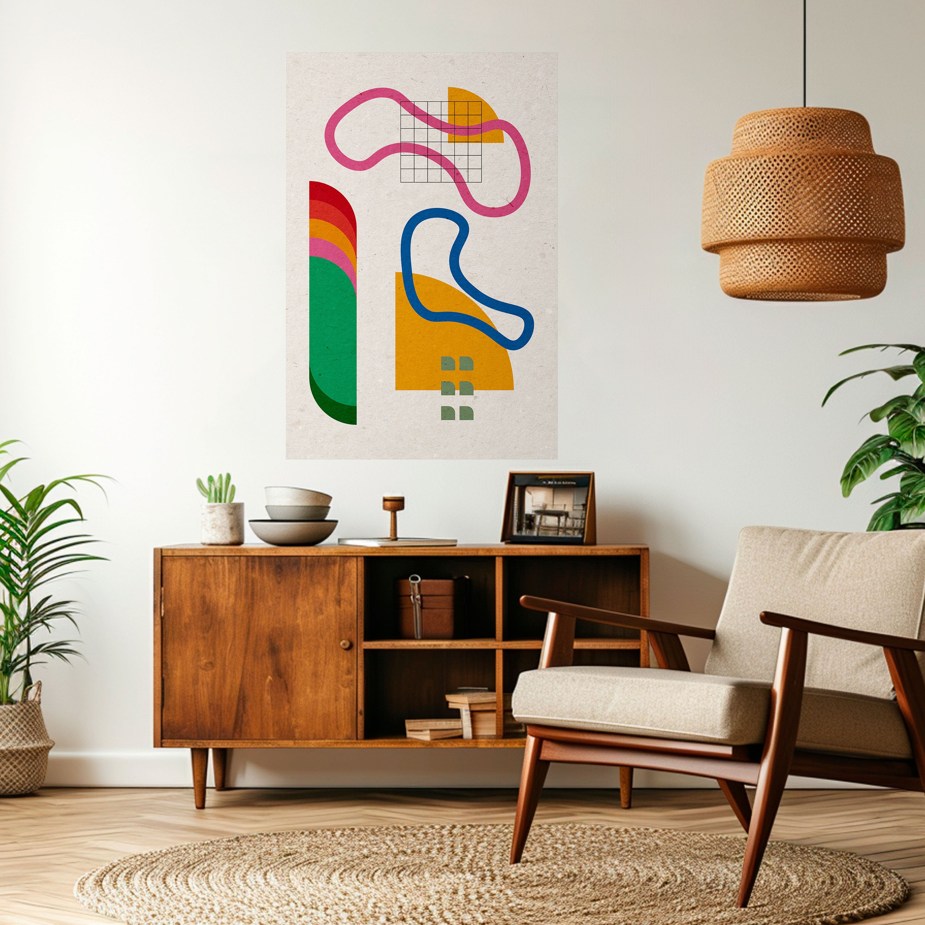 SHAPE SHOCK Naklejka/Plakat pionowy
