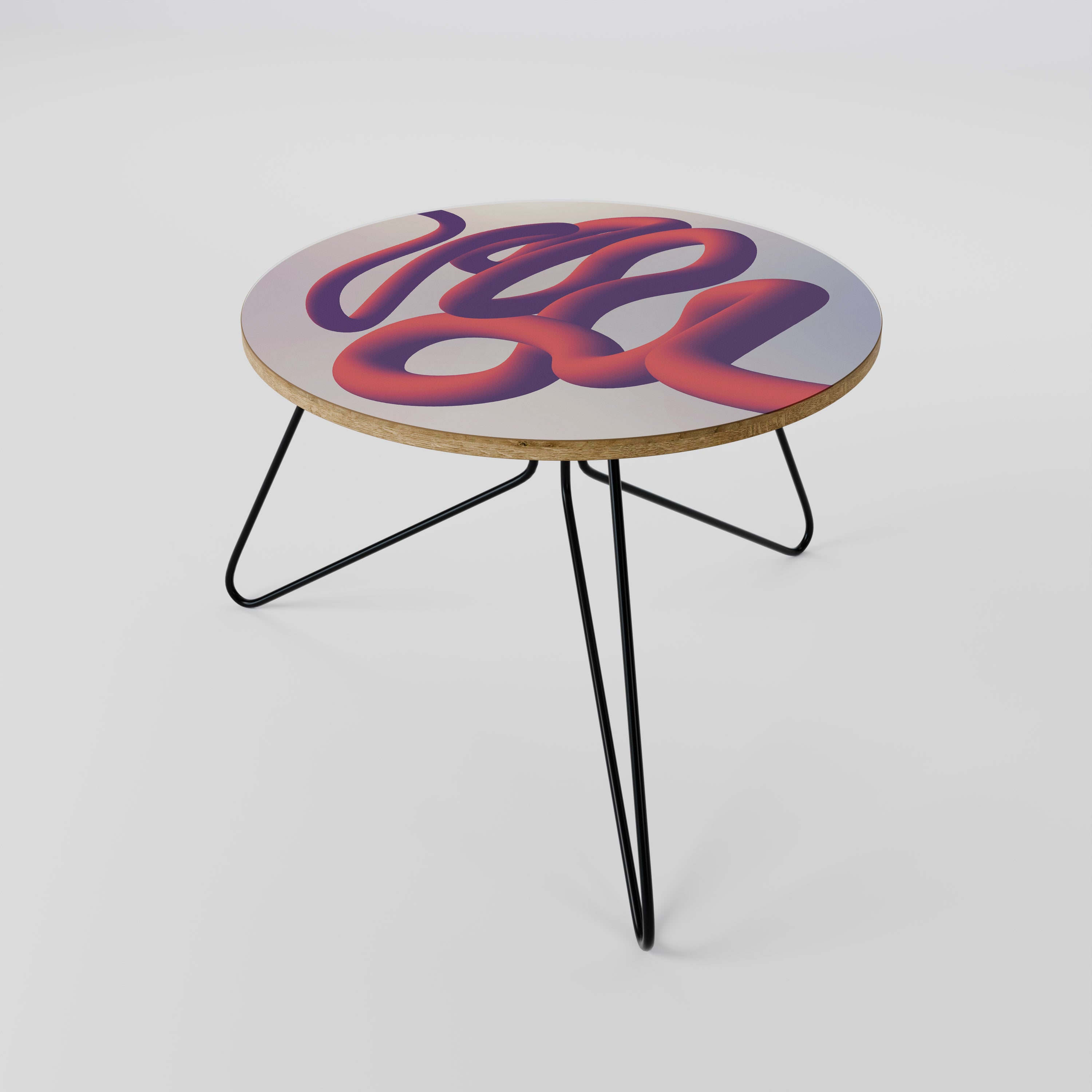 INFINITY WIRE Stolik kawowy mały