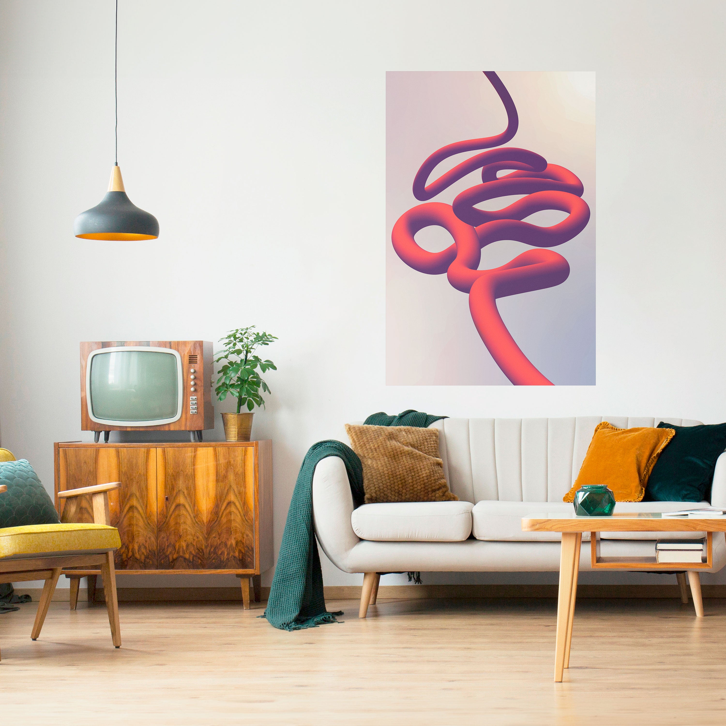 INFINITY WIRE Naklejka/Plakat pionowy
