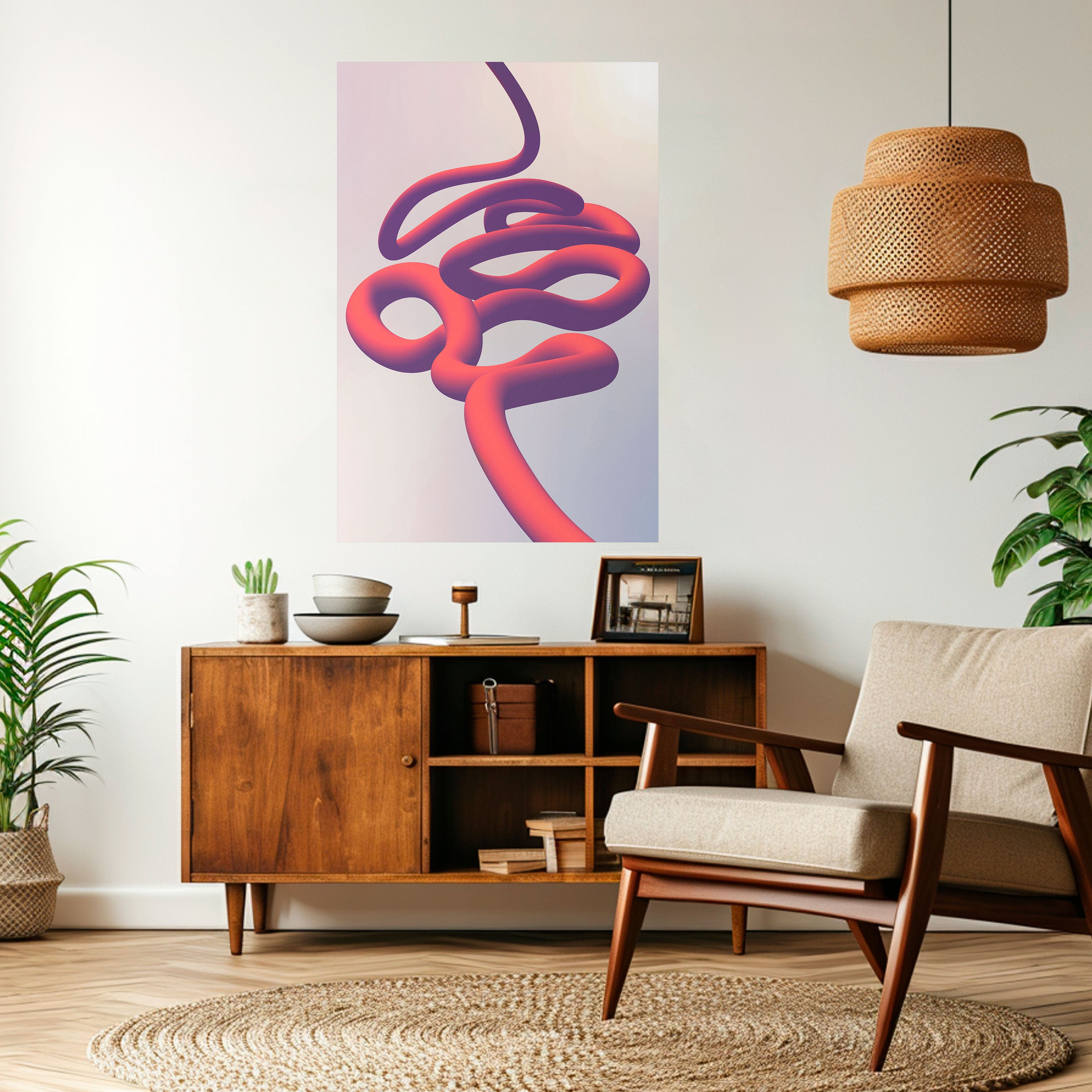 INFINITY WIRE Naklejka/Plakat pionowy