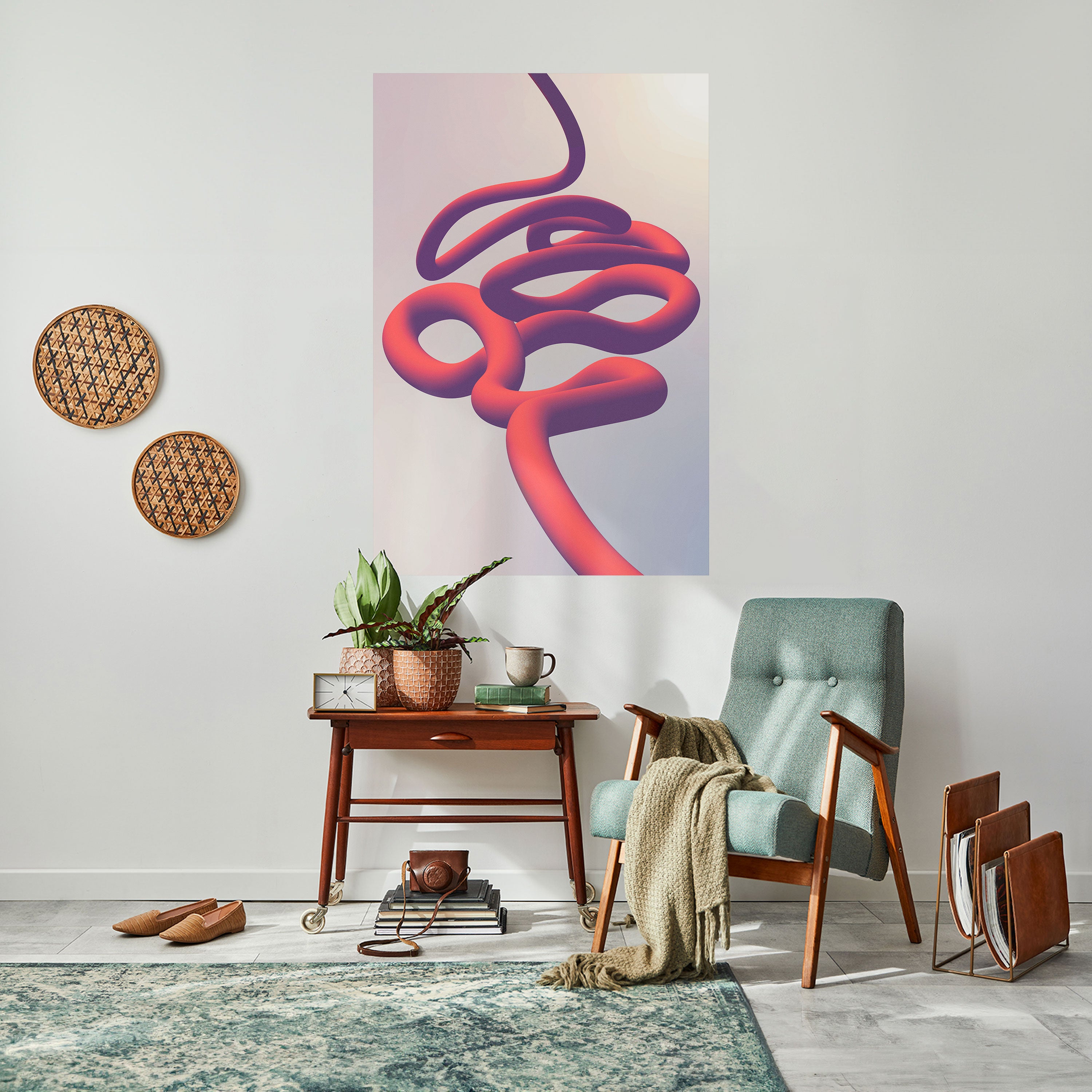 INFINITY WIRE Naklejka/Plakat pionowy