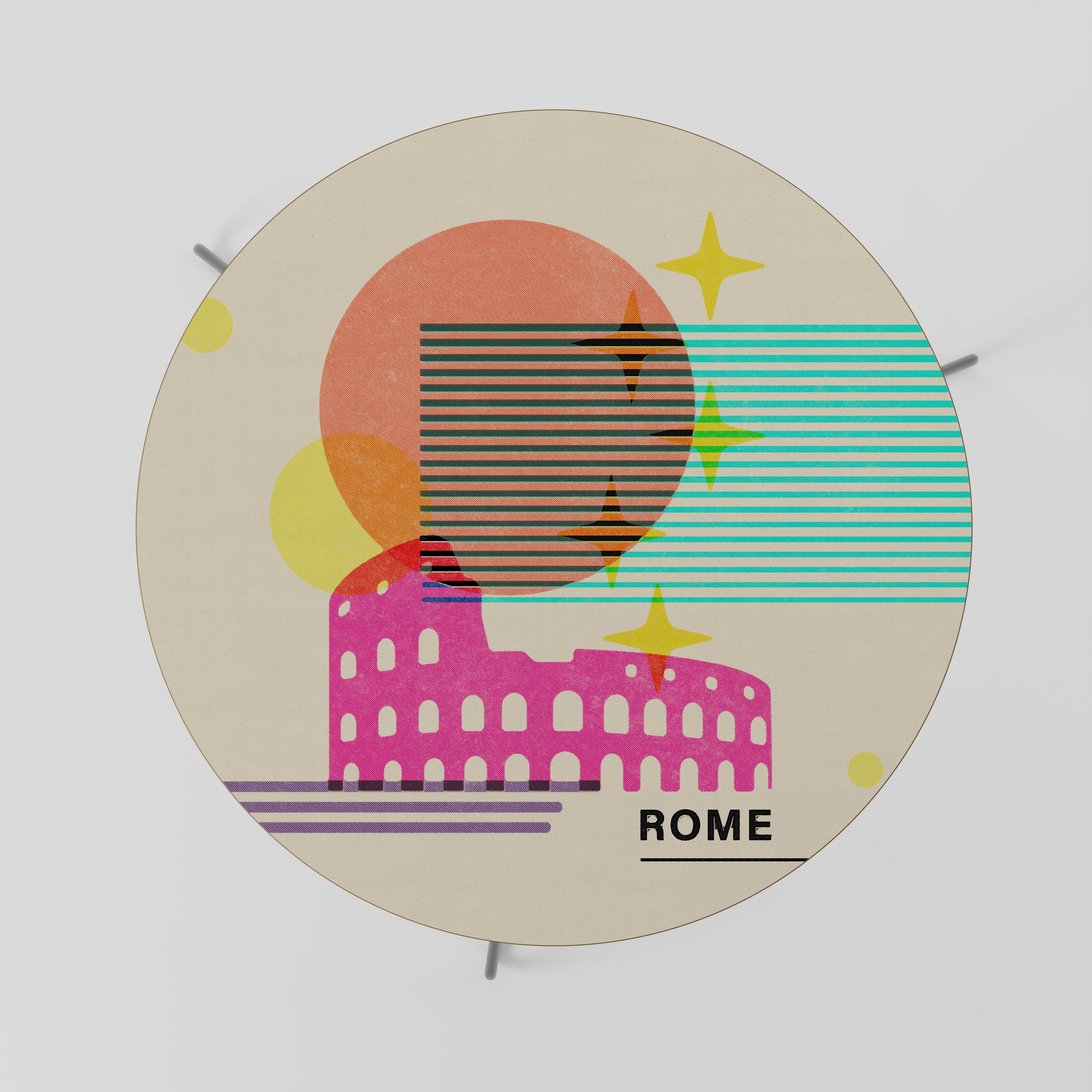 ROMAN SPARKLE Stolik kawowy duży