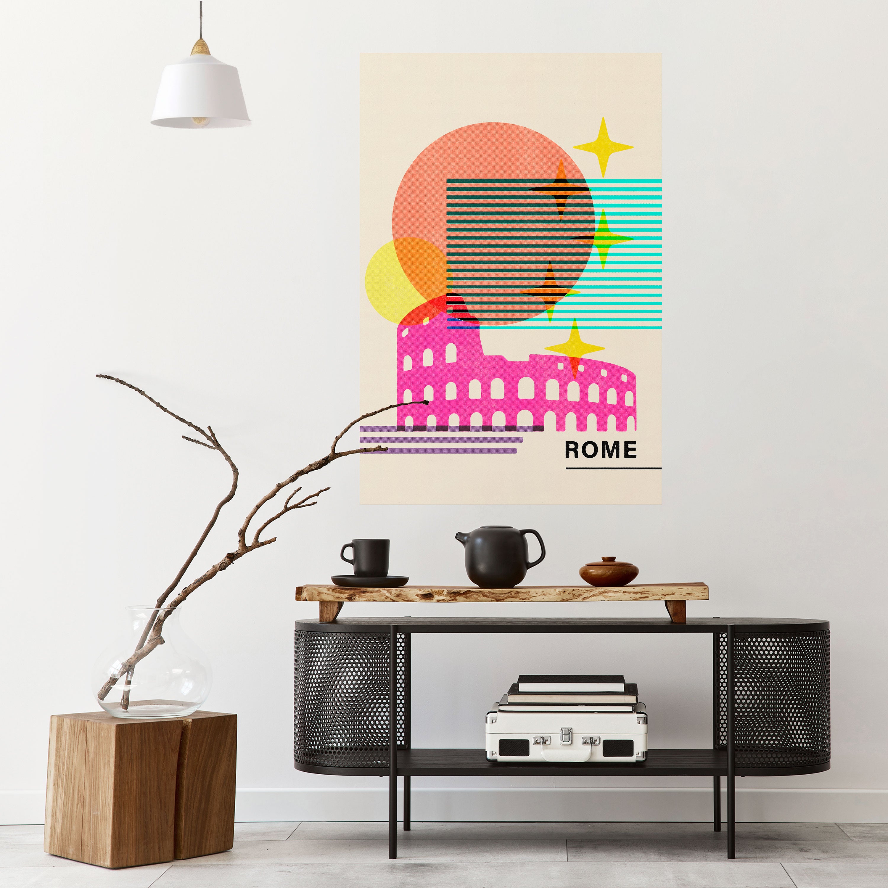 ROMAN SPARKLE Naklejka/Plakat pionowy