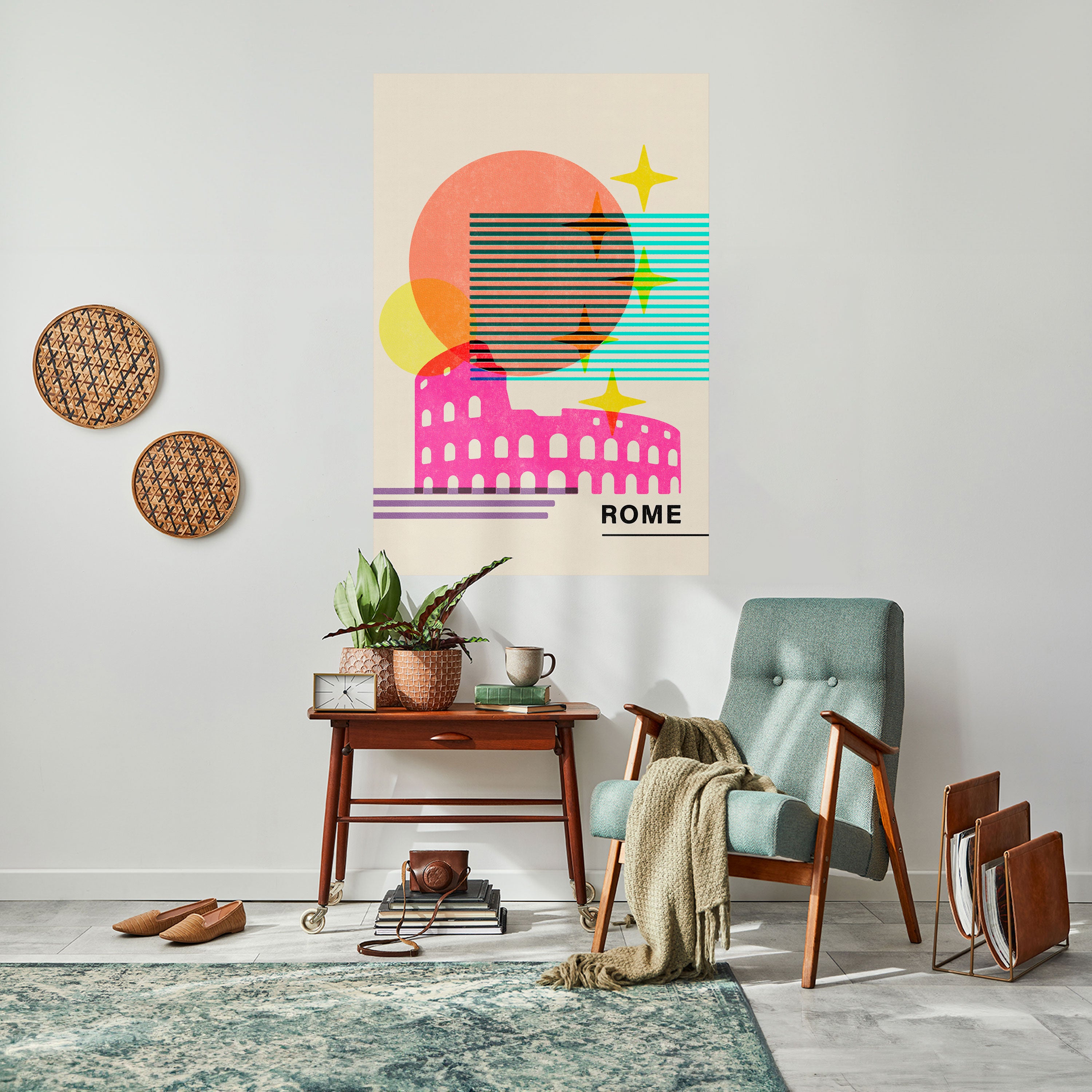 ROMAN SPARKLE Naklejka/Plakat pionowy