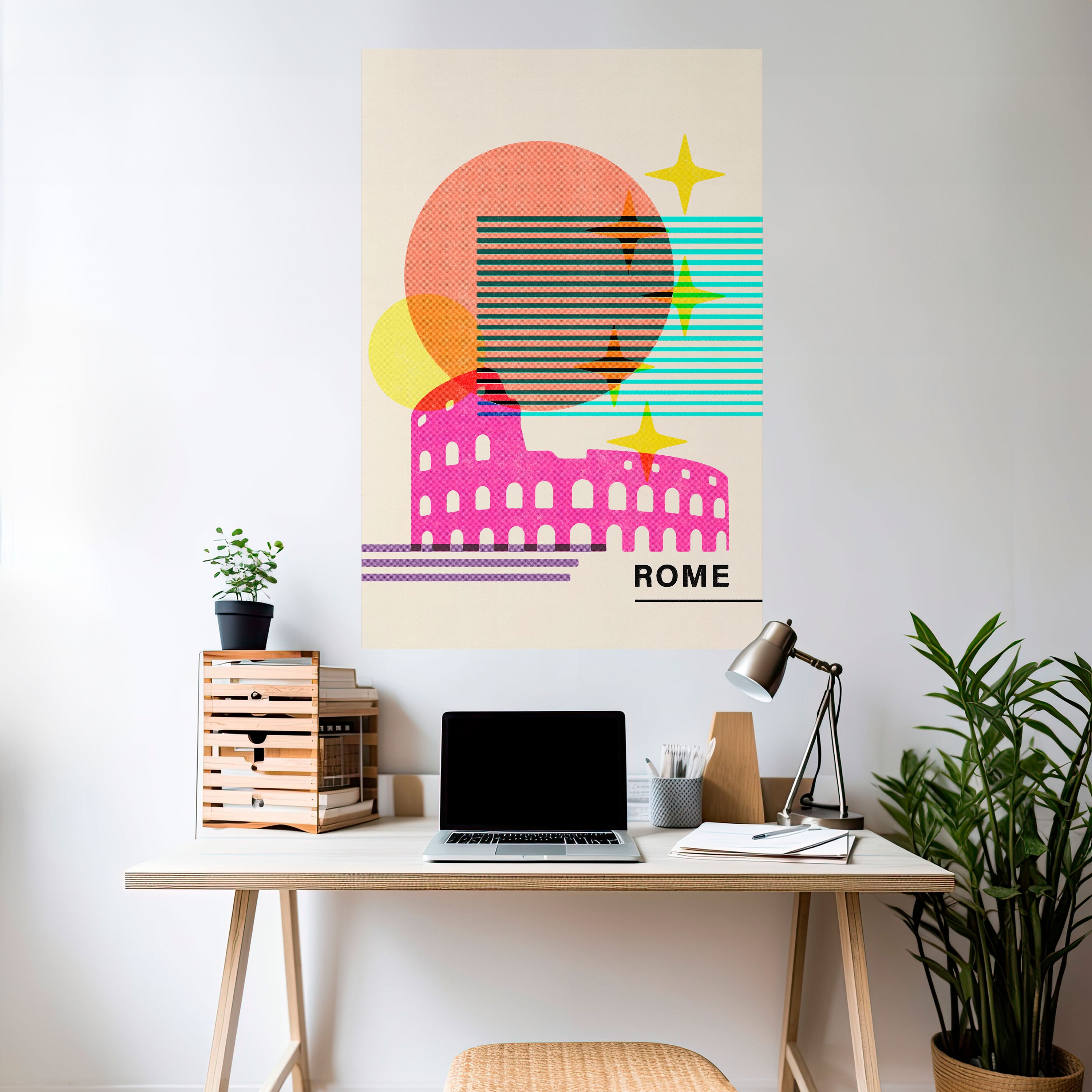 ROMAN SPARKLE Naklejka/Plakat pionowy
