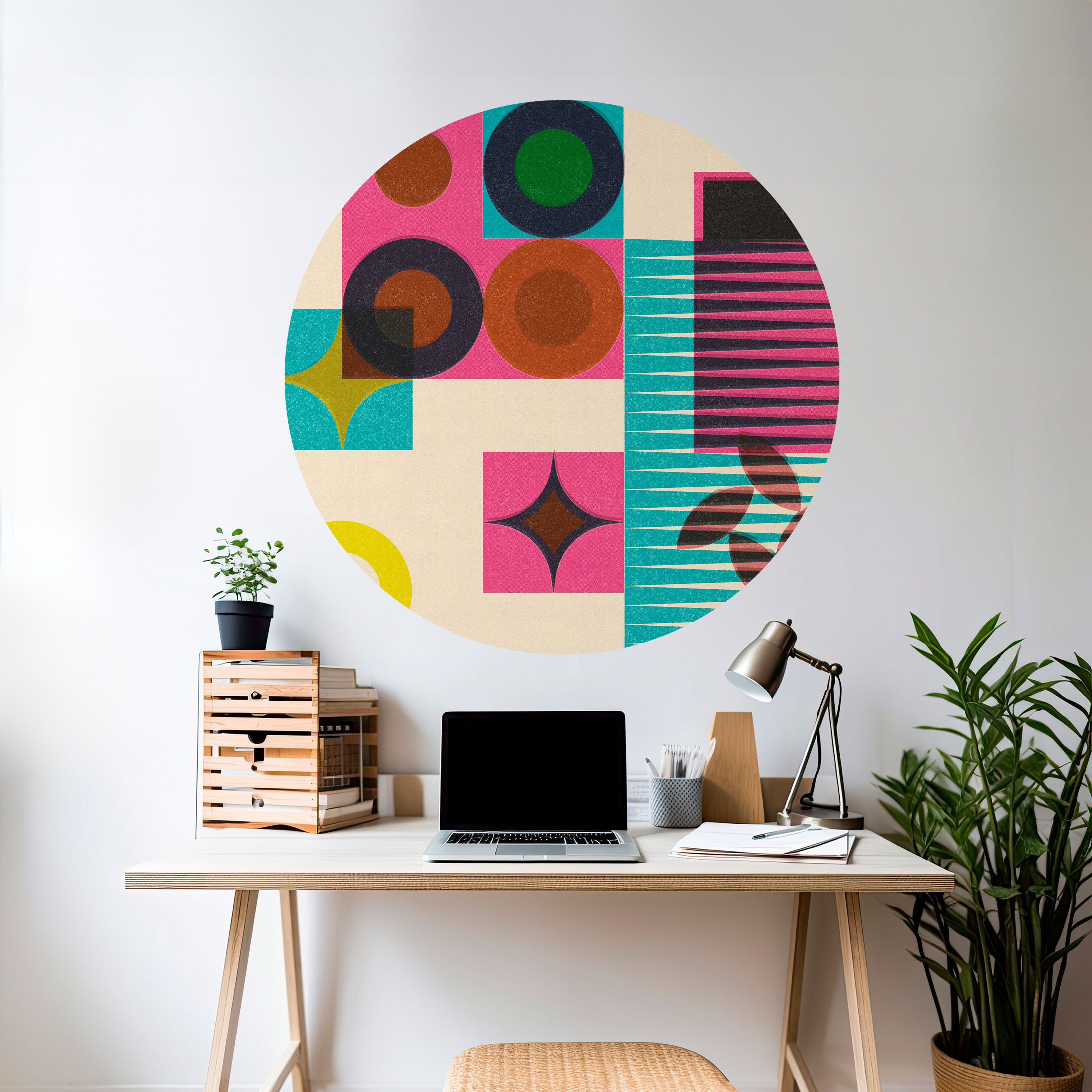 FORM VARIETY Naklejka okrągła