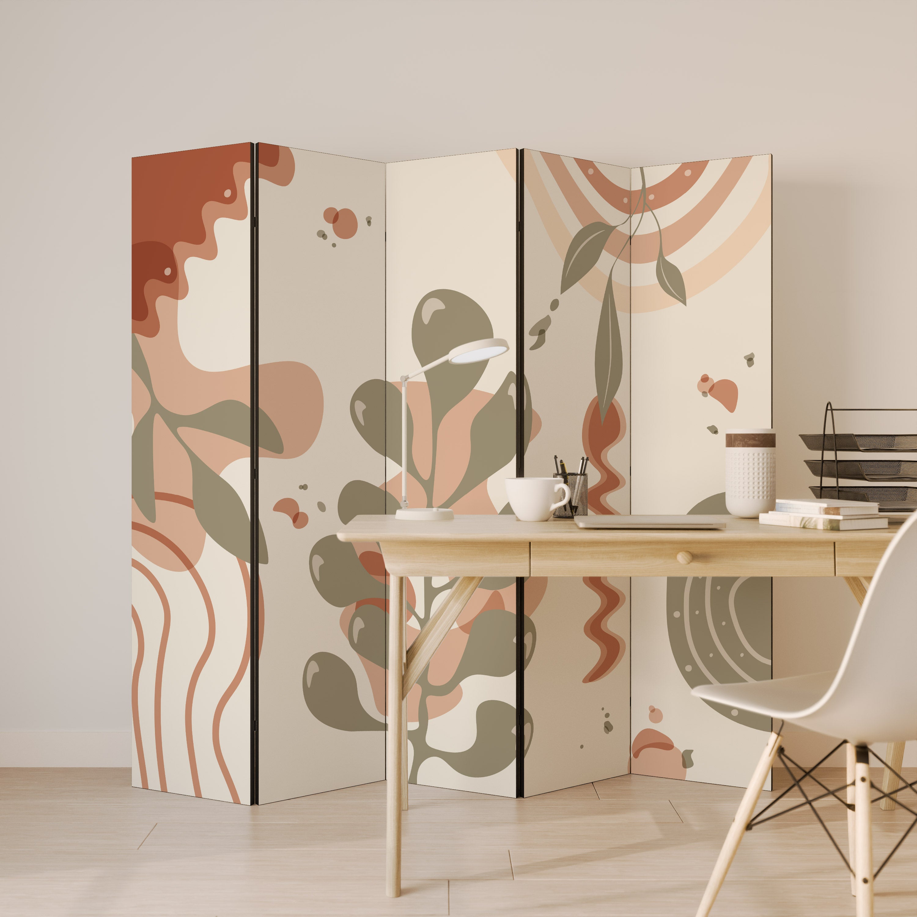ARTISTRY AURA Dekoracyjny parawan 5-skrzydłowy