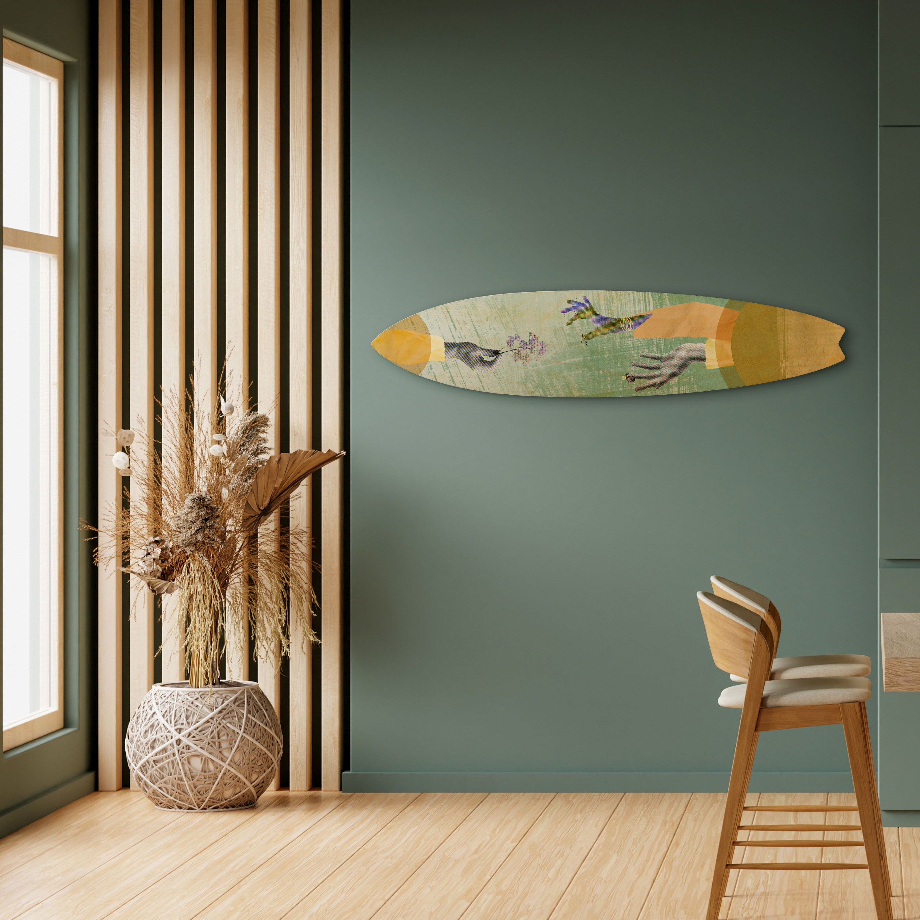 EARTH ELEMENTS Dekoracyjna deska surfingowa