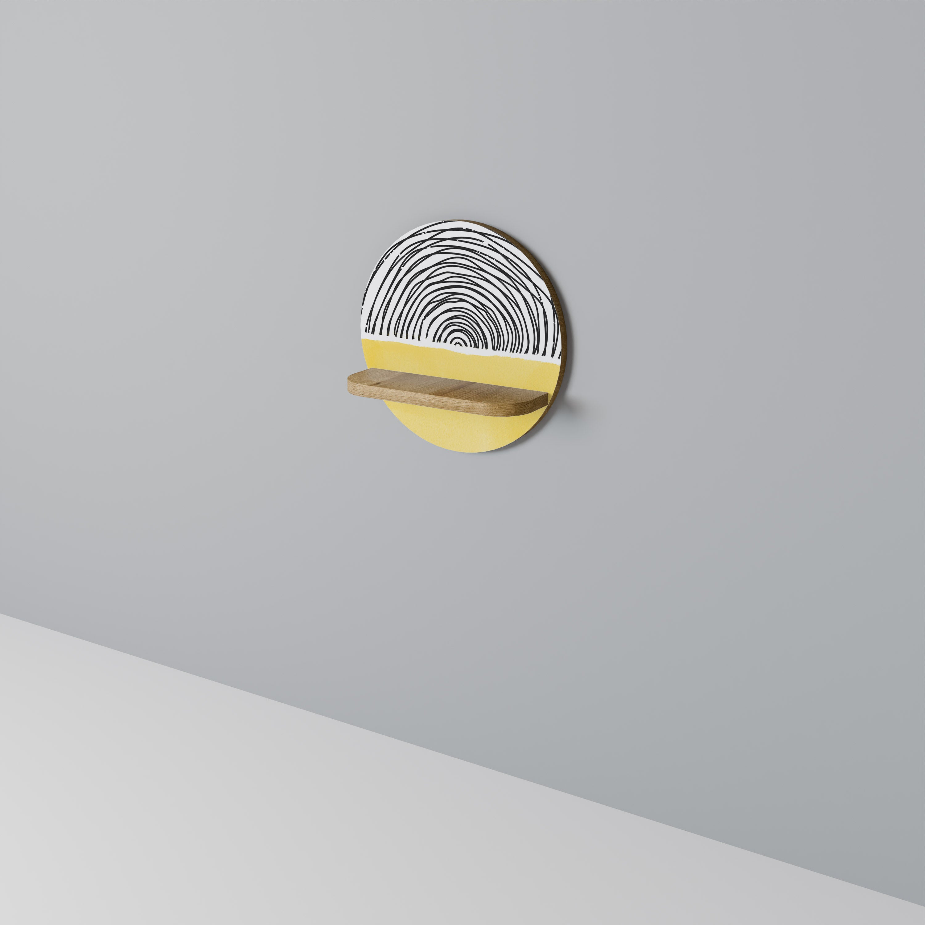 SUNNY TREASURE Półka okrągła