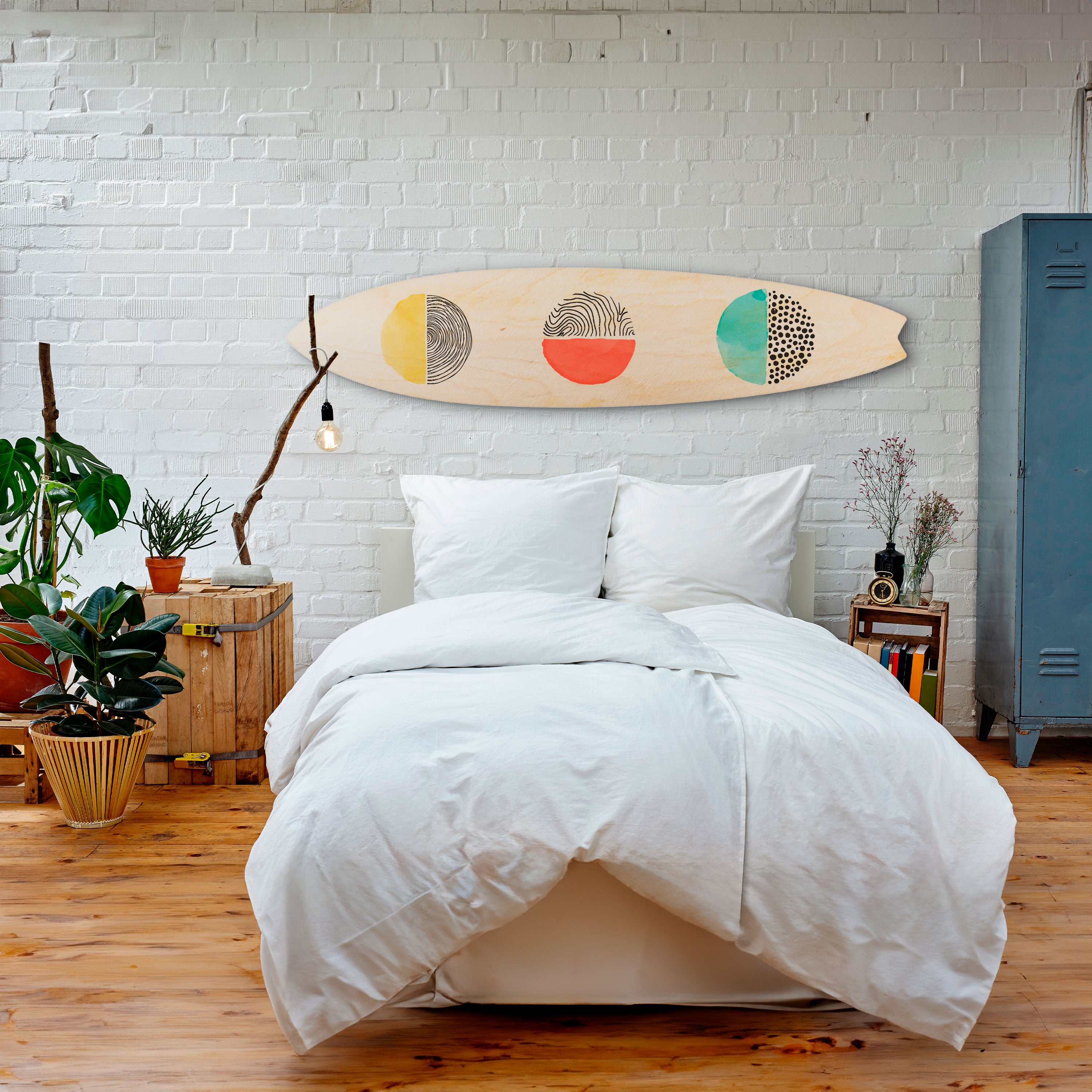 SUNNY TREASURE Dekoracyjna deska surfingowa