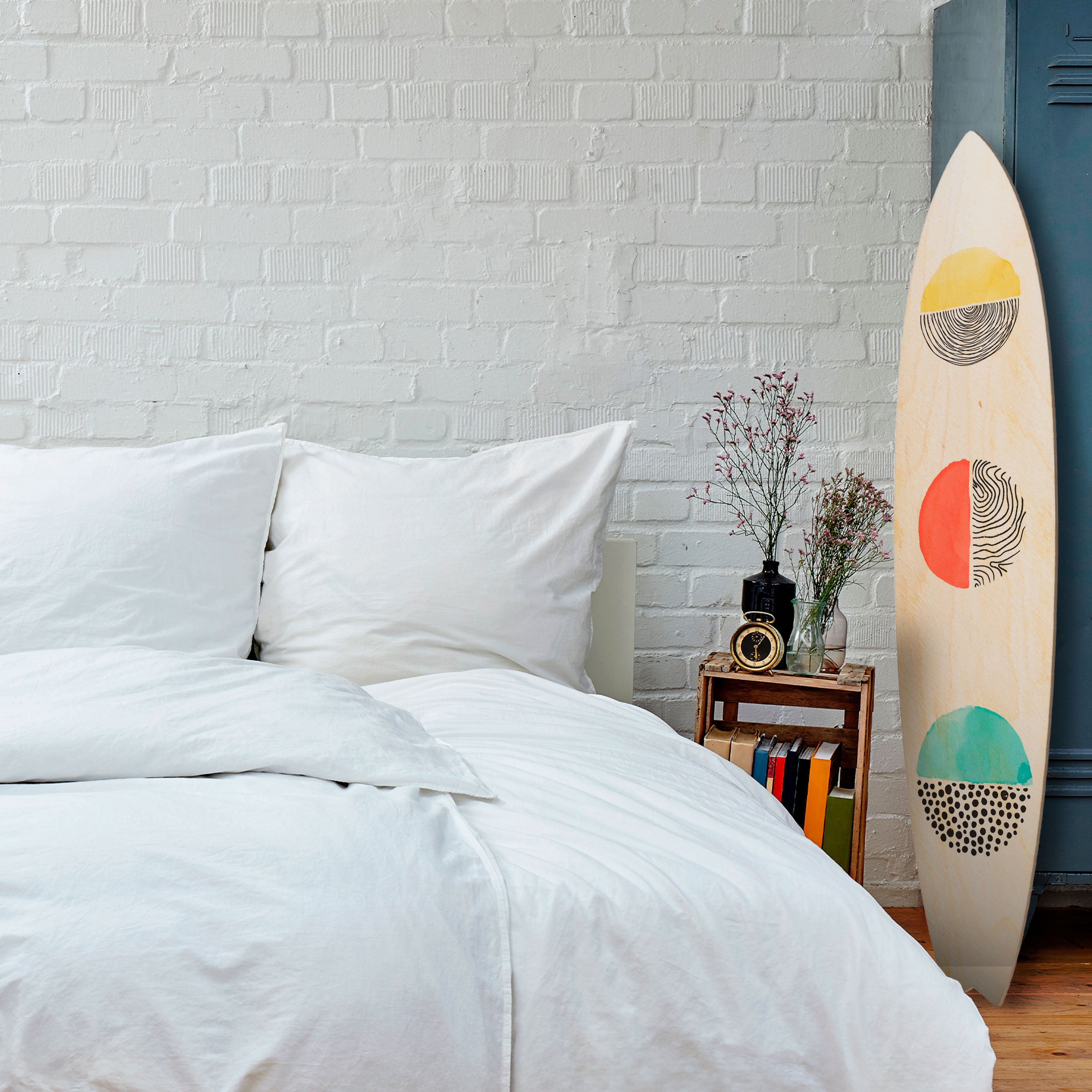 SUNNY TREASURE Dekoracyjna deska surfingowa