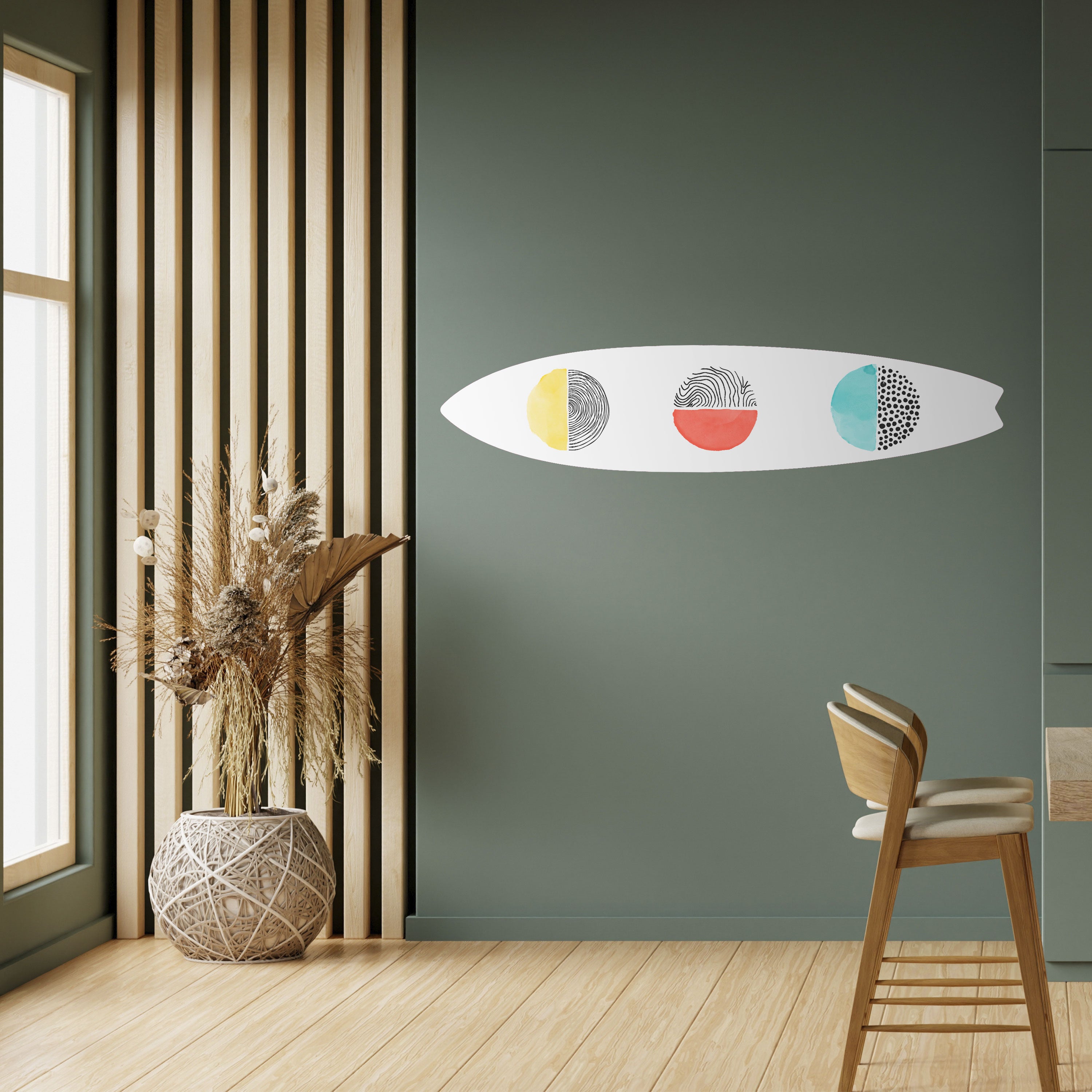 SUNNY TREASURE Naklejka - deska surfingowa