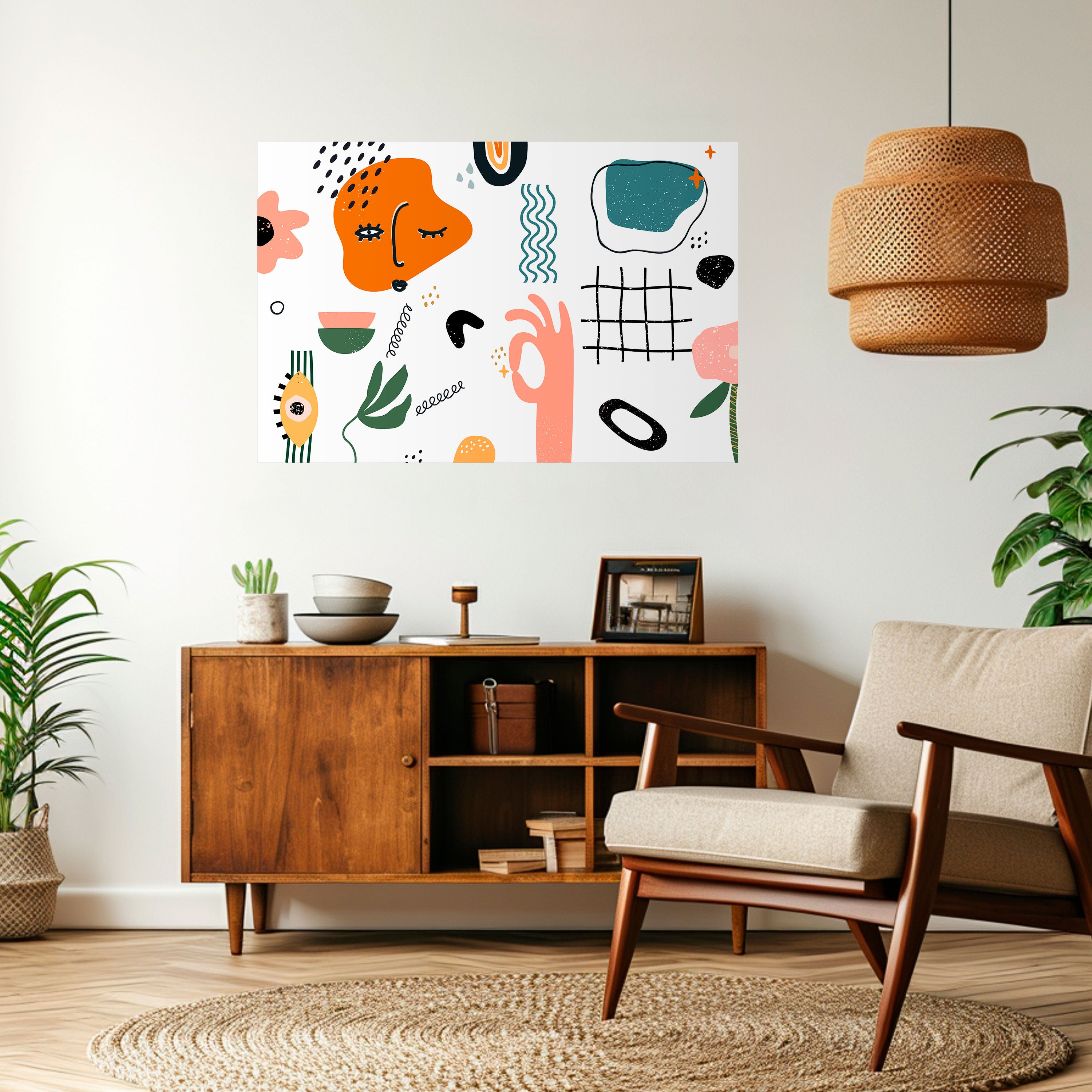 MATISSE WHIMSY Naklejka/Plakat poziomy