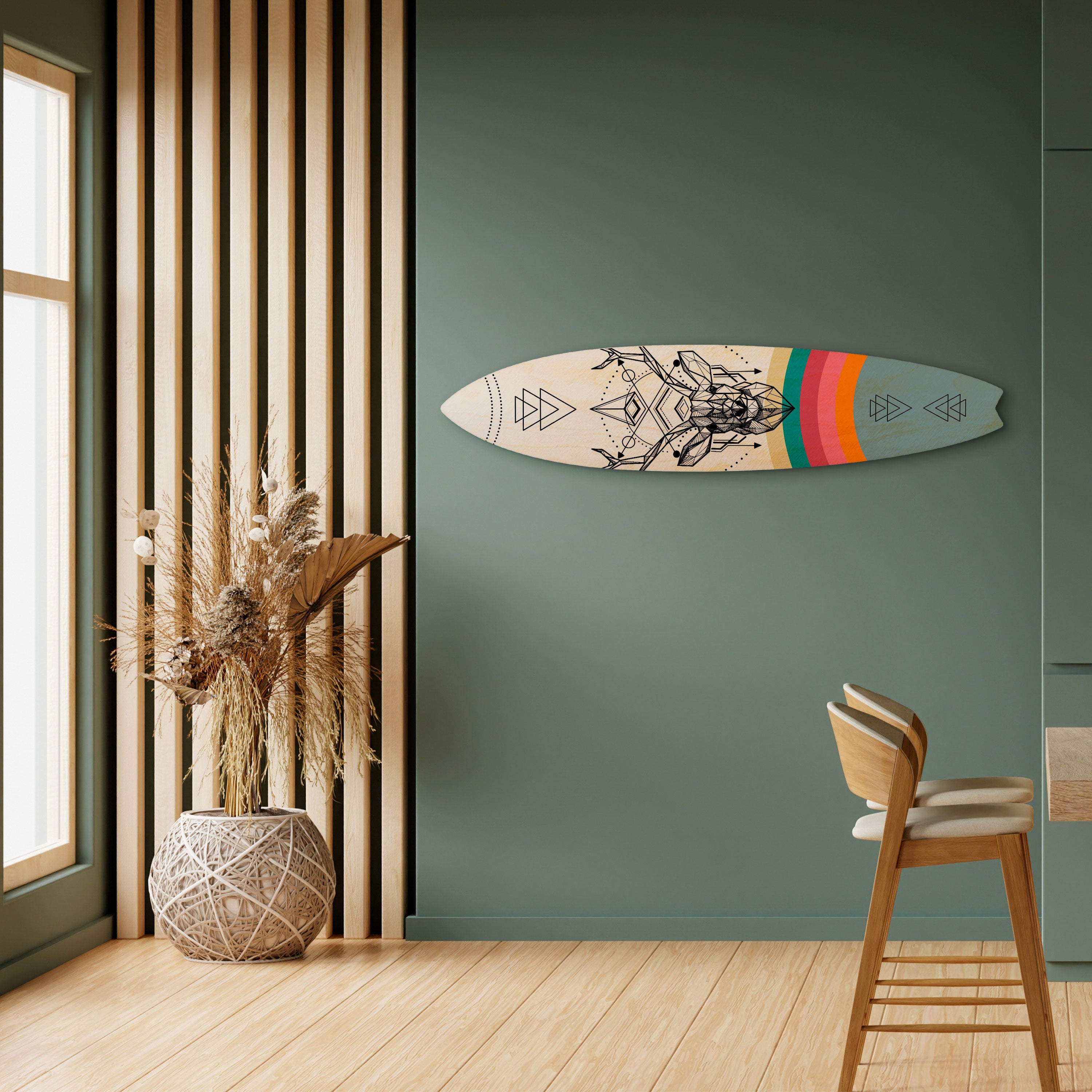 DEER OF COLOR Dekoracyjna deska surfingowa