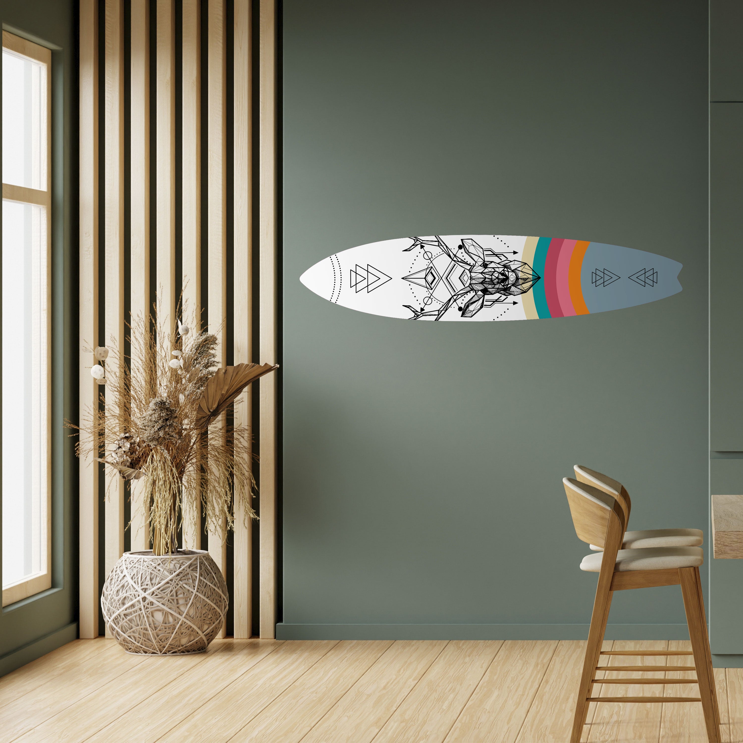 DEER OF COLOR Naklejka - deska surfingowa