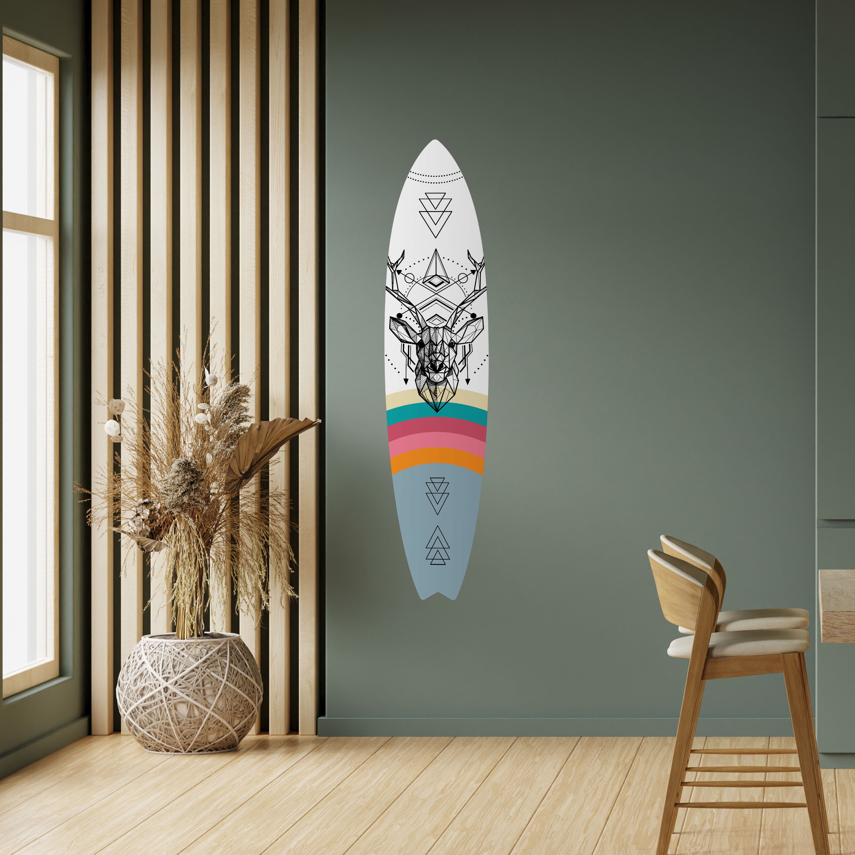 DEER OF COLOR Naklejka - deska surfingowa