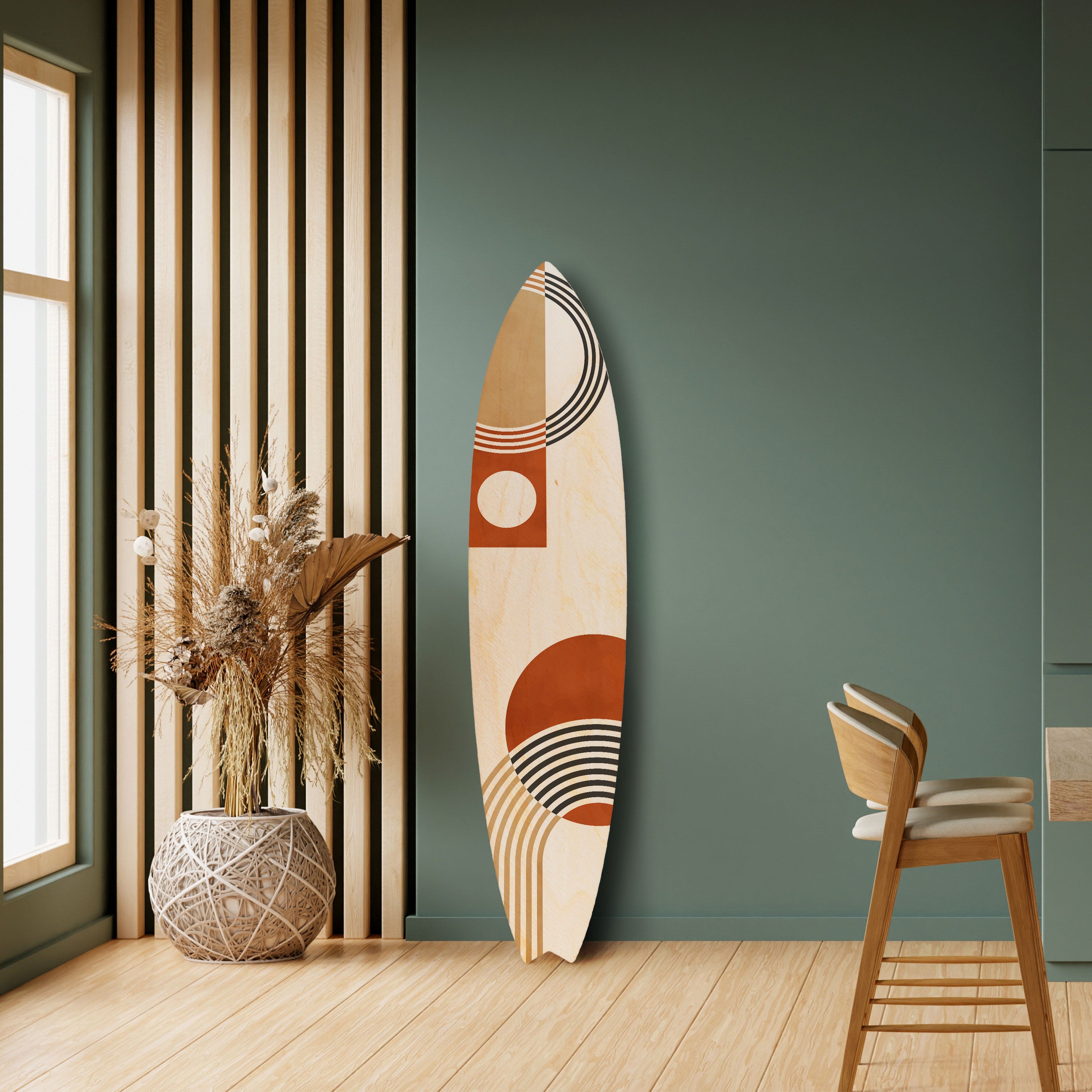 SPACE AROUND Dekoracyjna deska surfingowa