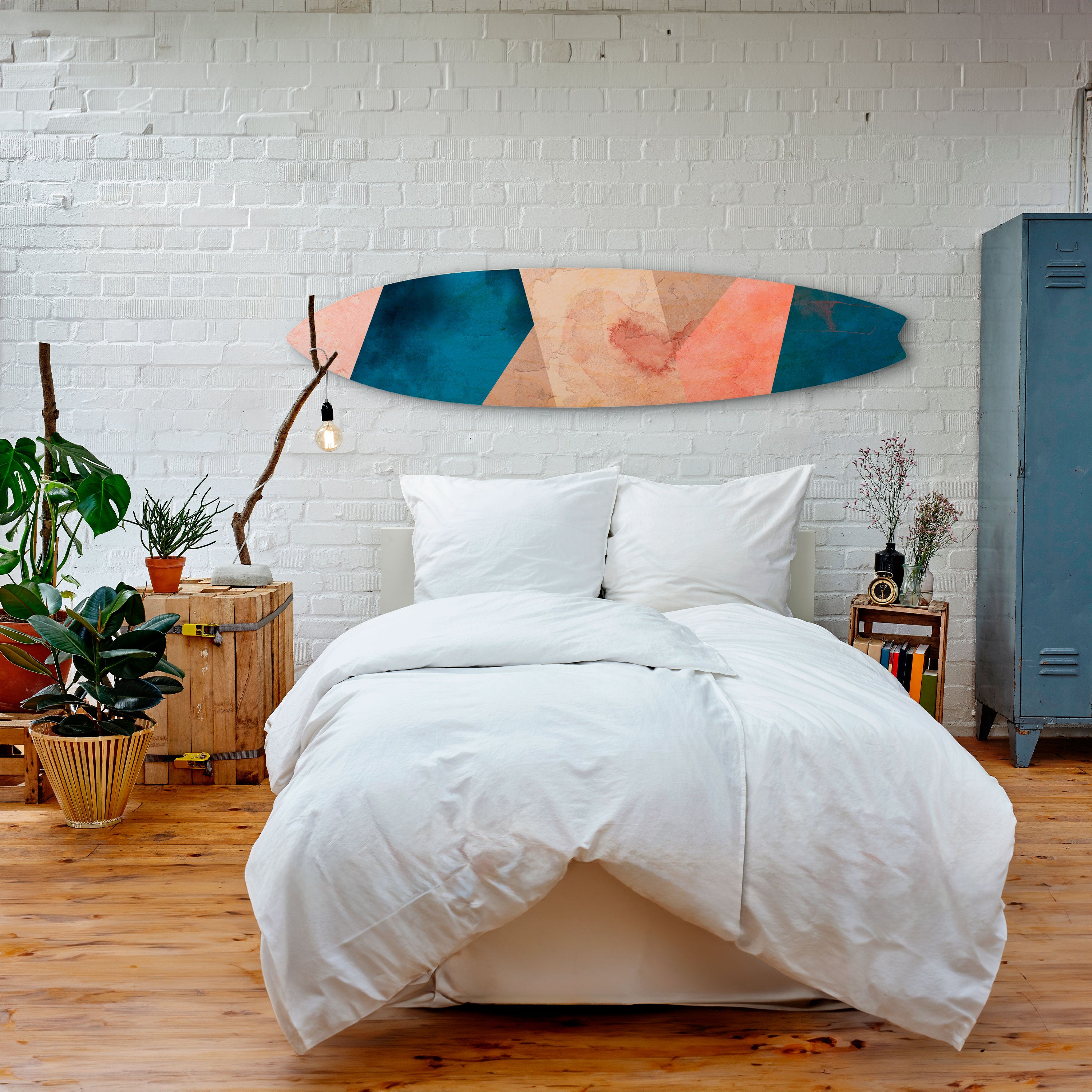 PEONY INTERIOR Dekoracyjna deska surfingowa