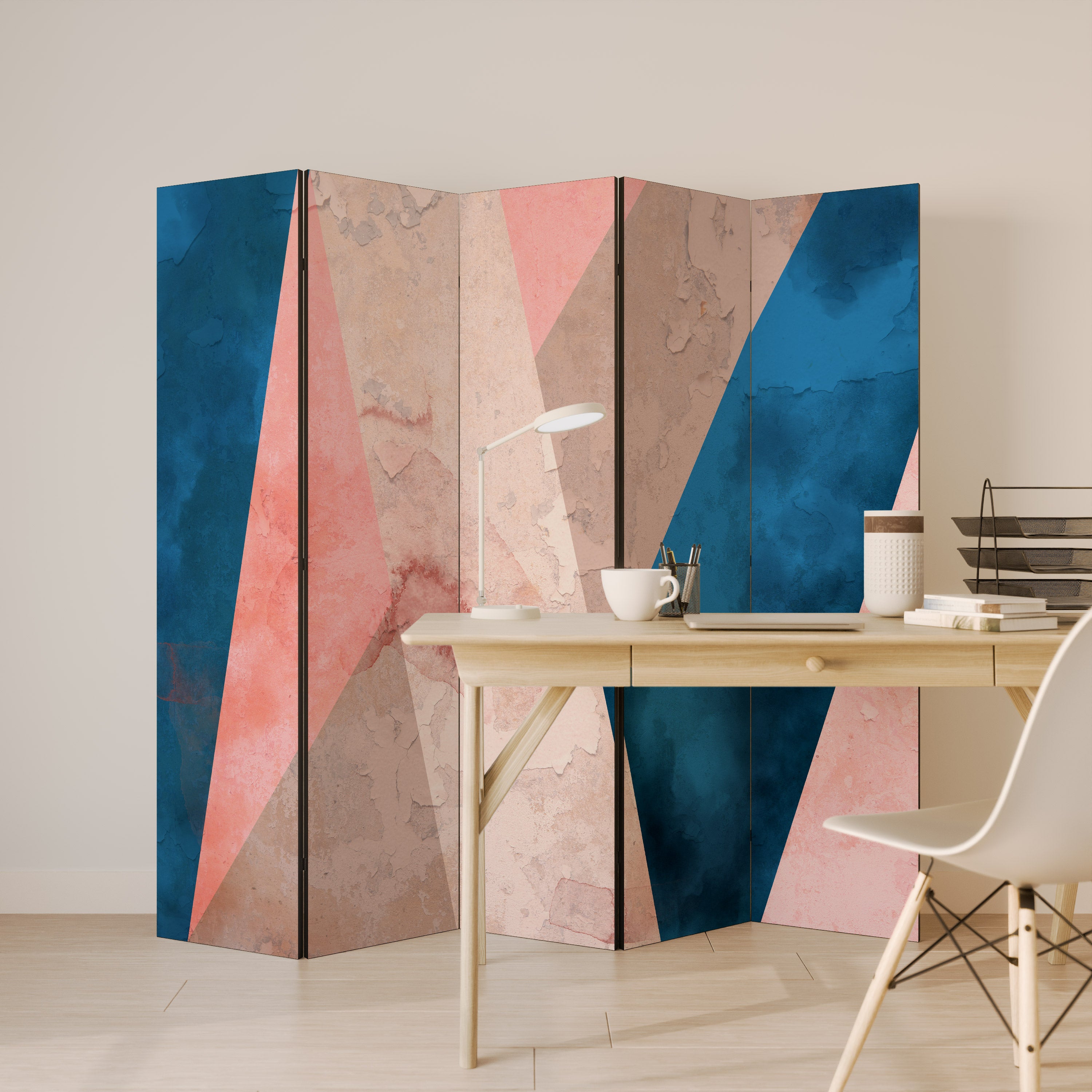 PEONY INTERIOR Dekoracyjny parawan 5-skrzydłowy