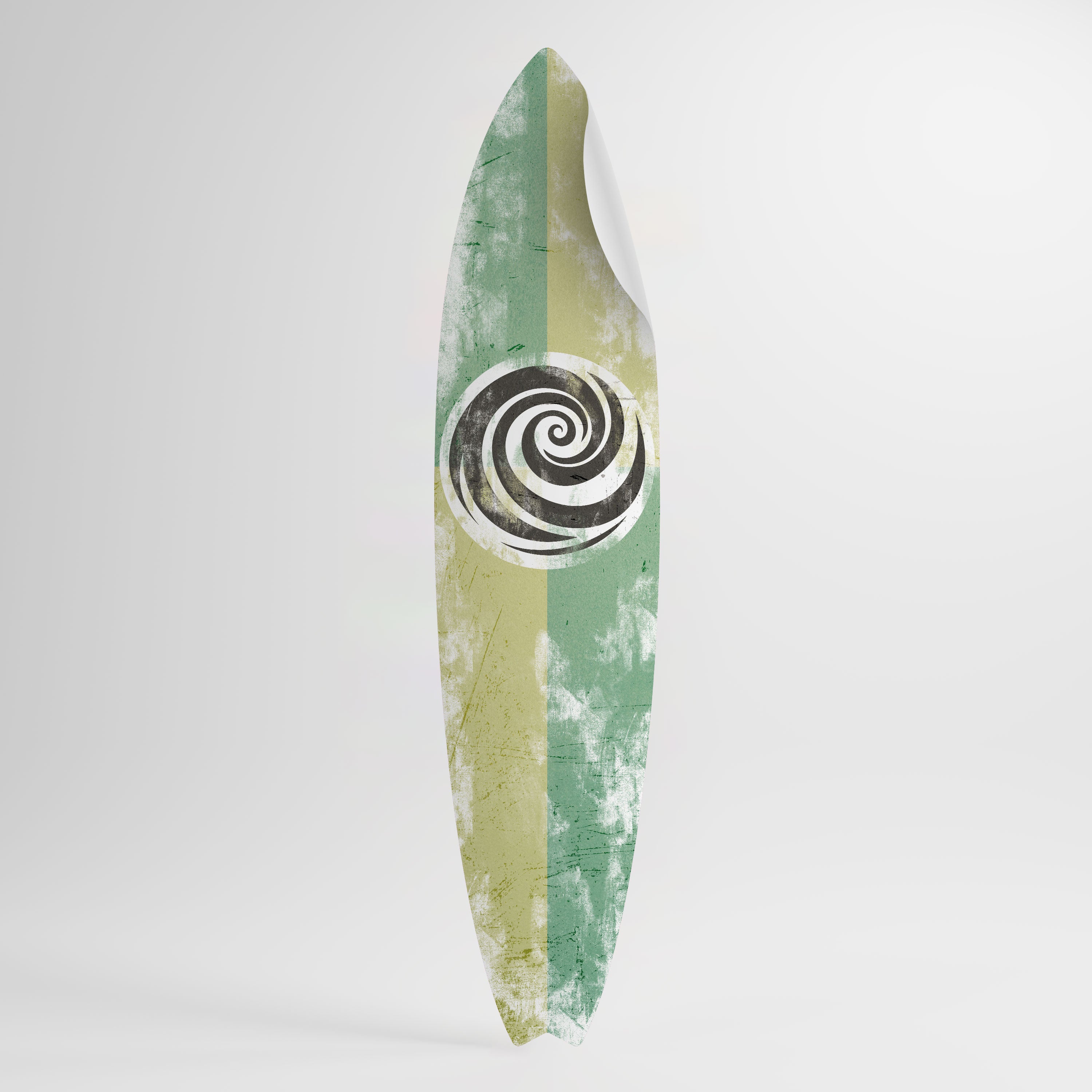 CURLY MODE Naklejka - deska surfingowa