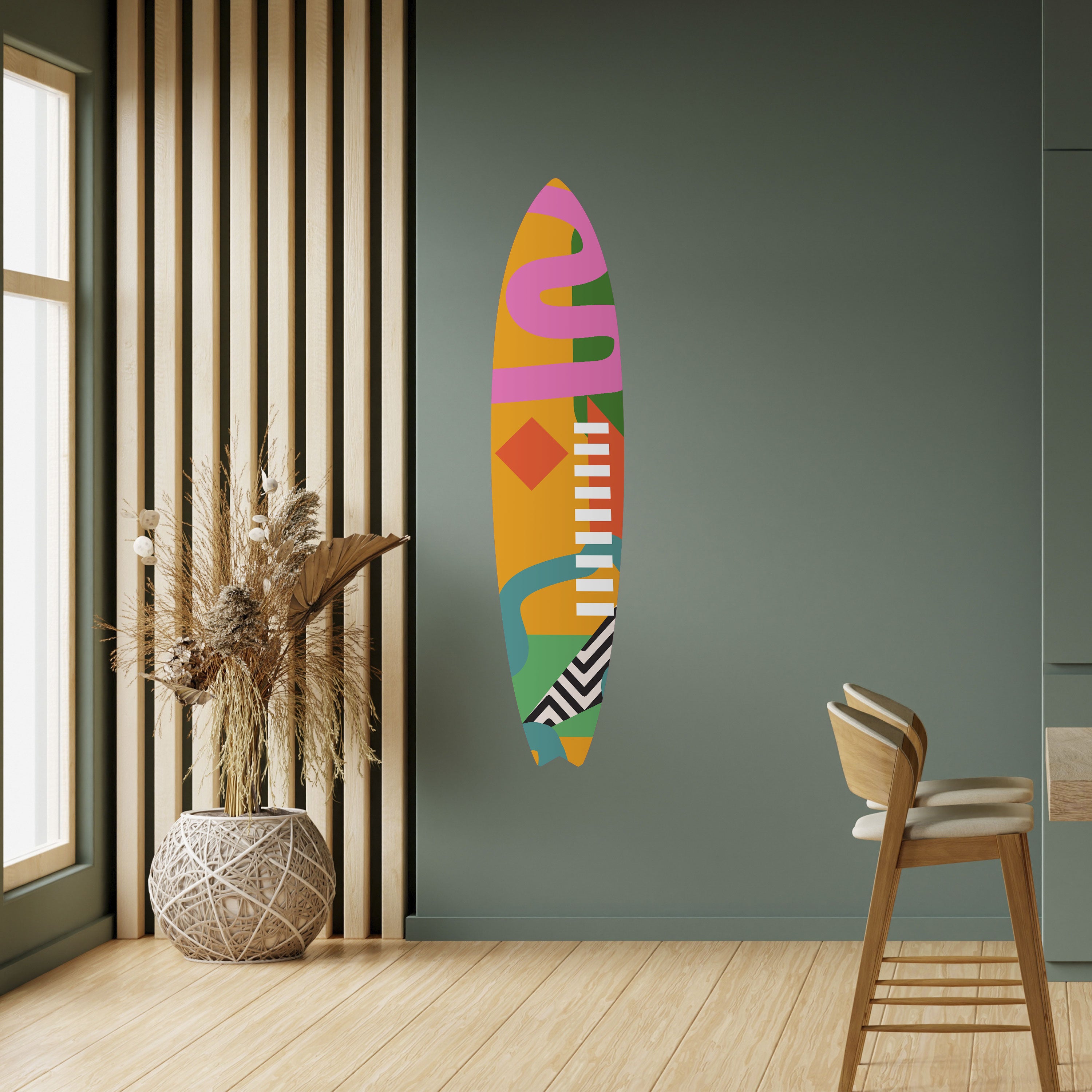 VIBRANT ENERGY Naklejka - deska surfingowa