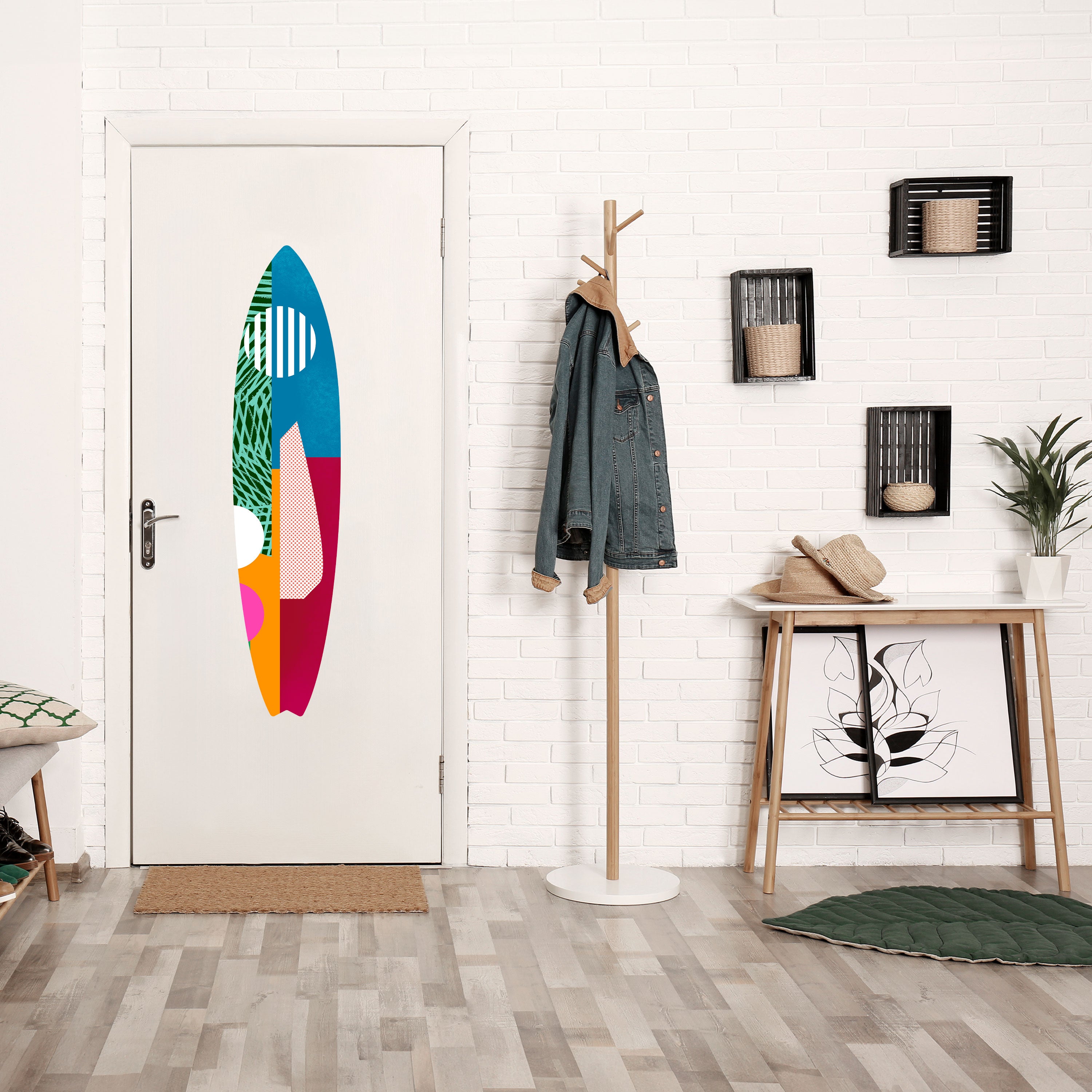 VIVID VIBES Naklejka - deska surfingowa