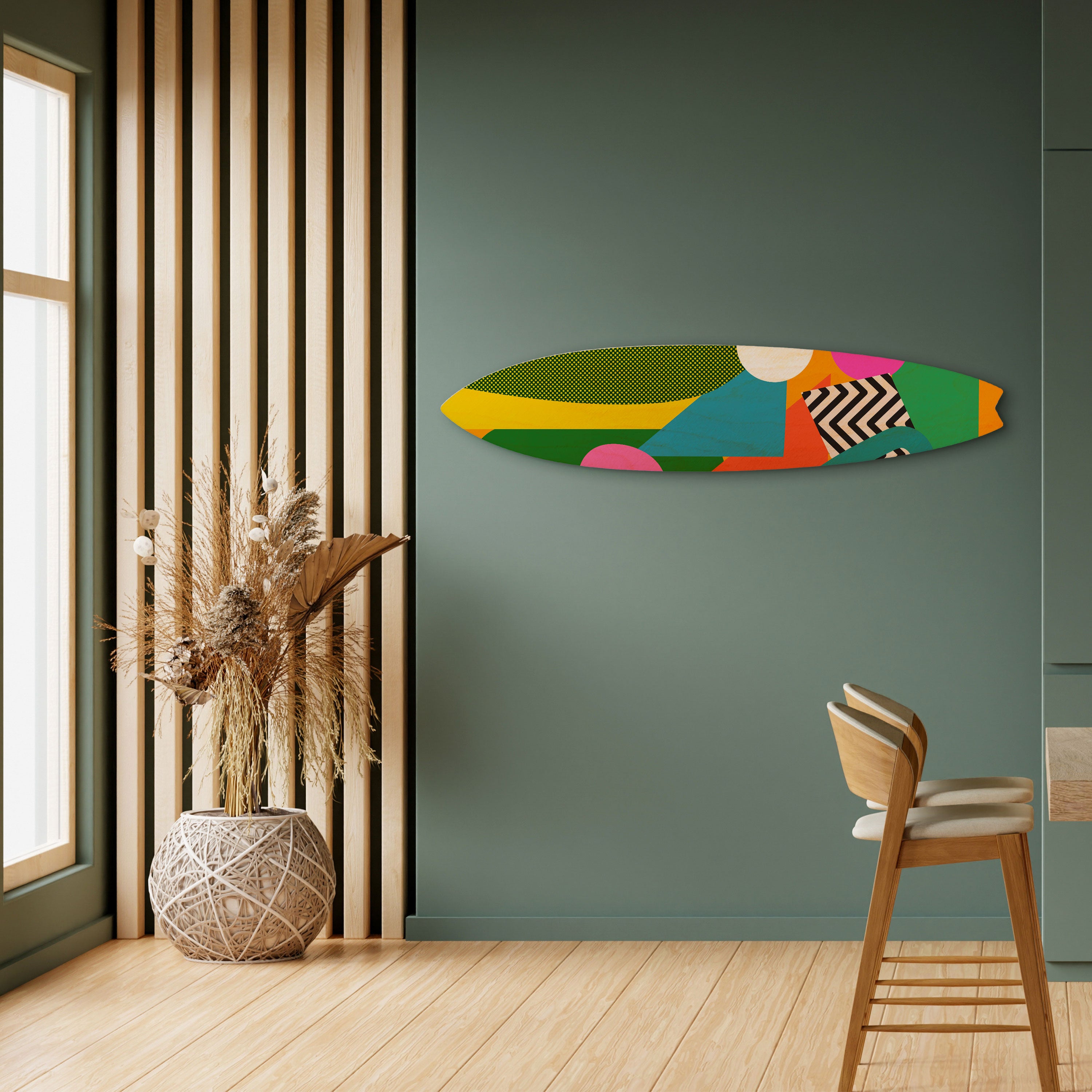 RADIANT HUES Dekoracyjna deska surfingowa