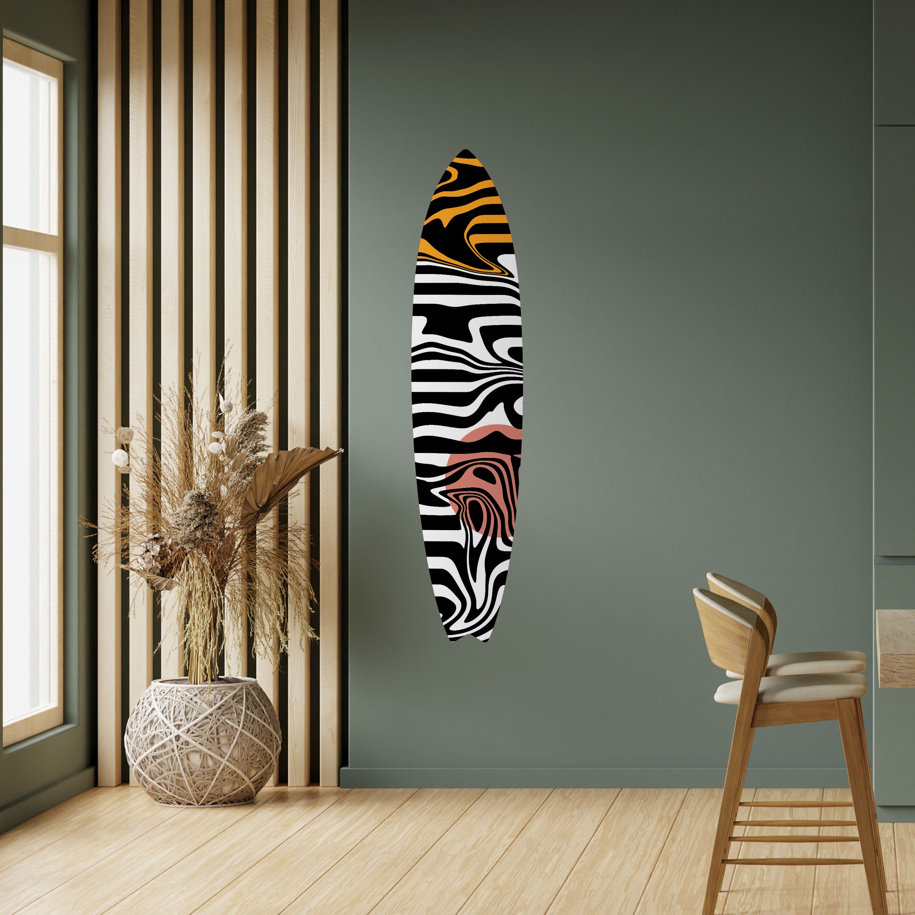 RIPPLE FLOW Naklejka - deska surfingowa