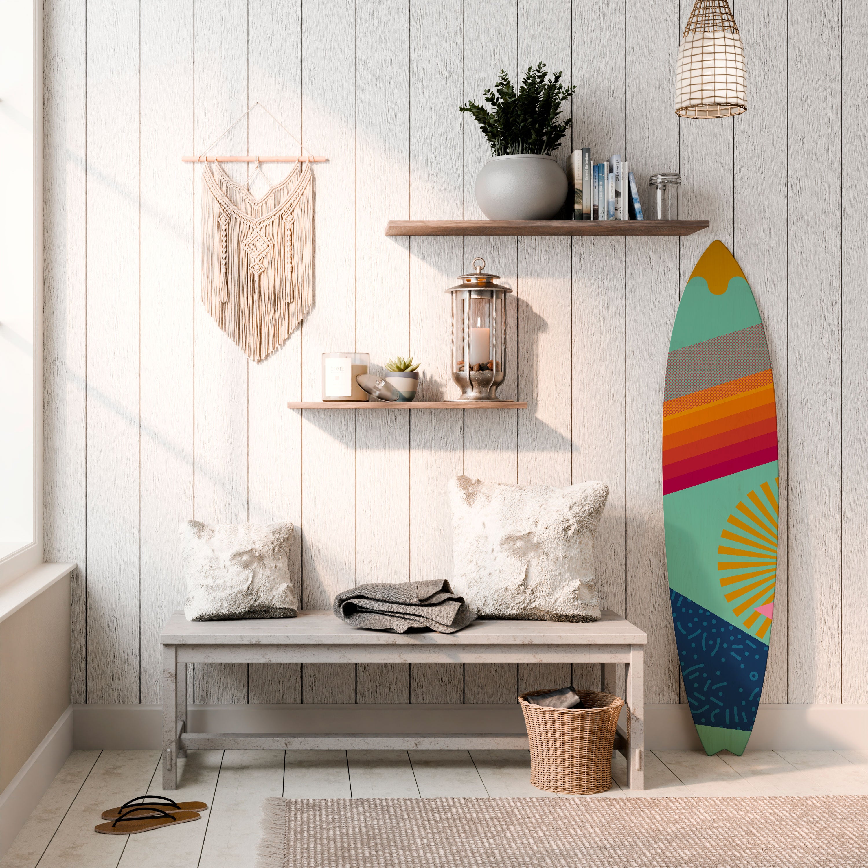 DAYBREAK BLISS Dekoracyjna deska surfingowa