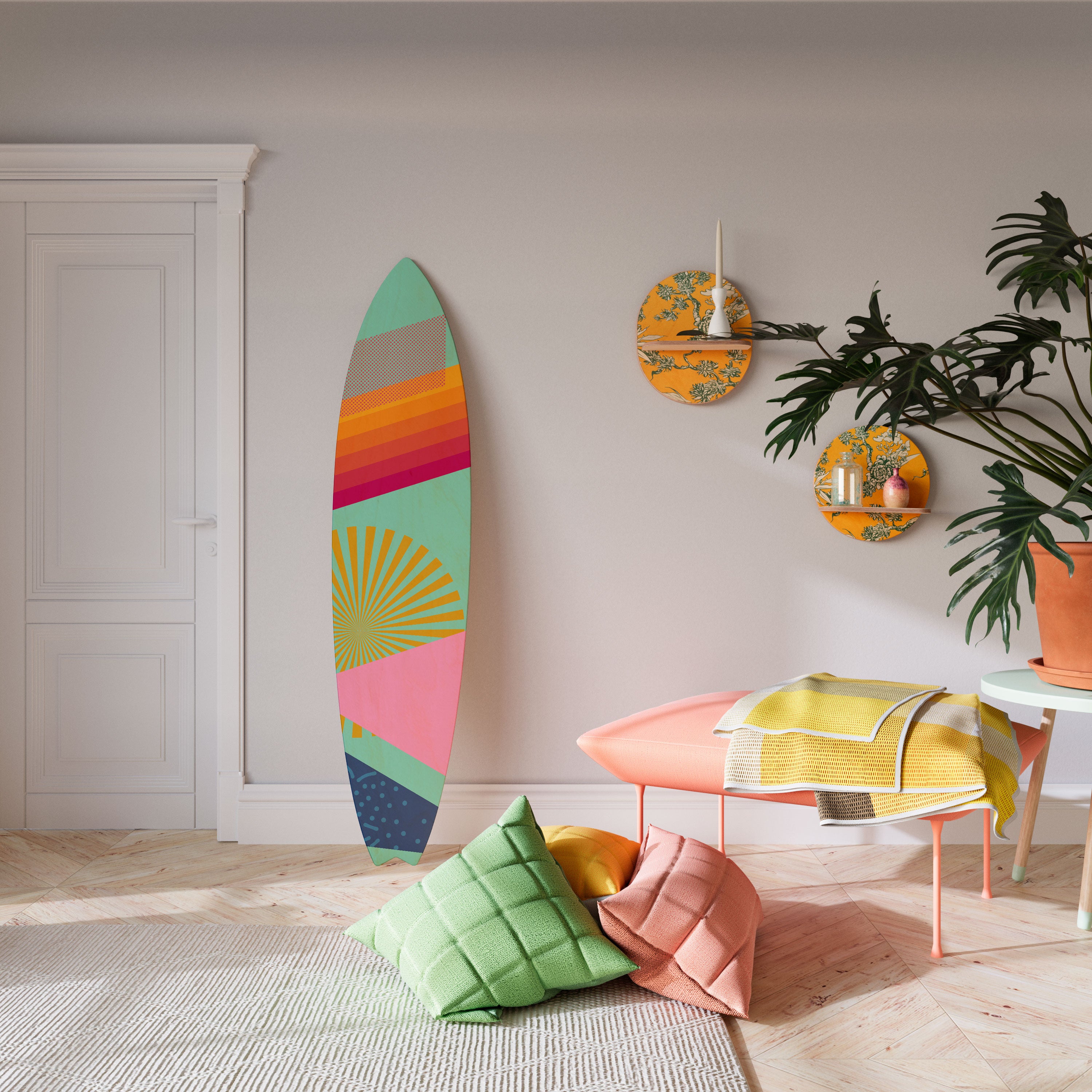 NEW DAYLIGHT Dekoracyjna deska surfingowa