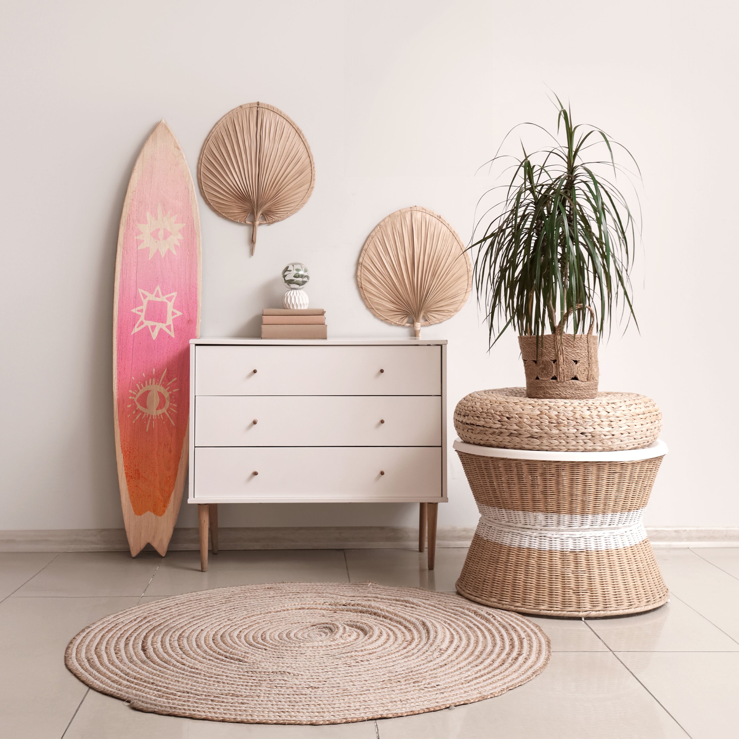 DAZZLING DESIGN Dekoracyjna deska surfingowa