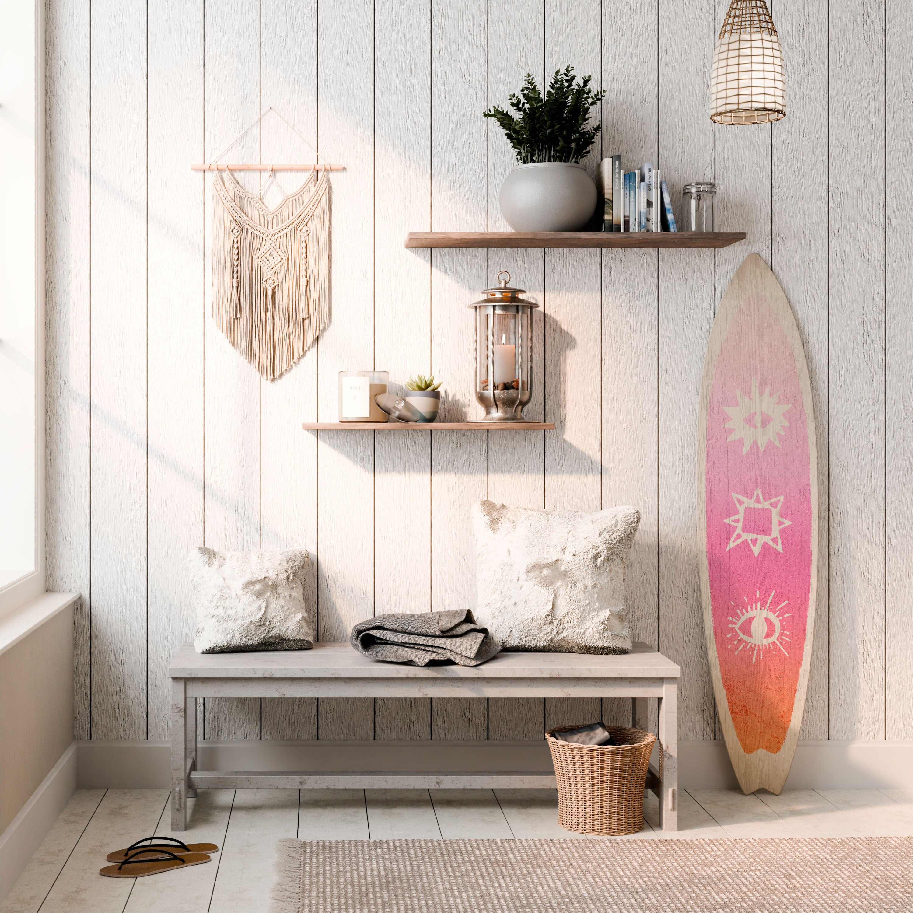 DAZZLING DESIGN Dekoracyjna deska surfingowa