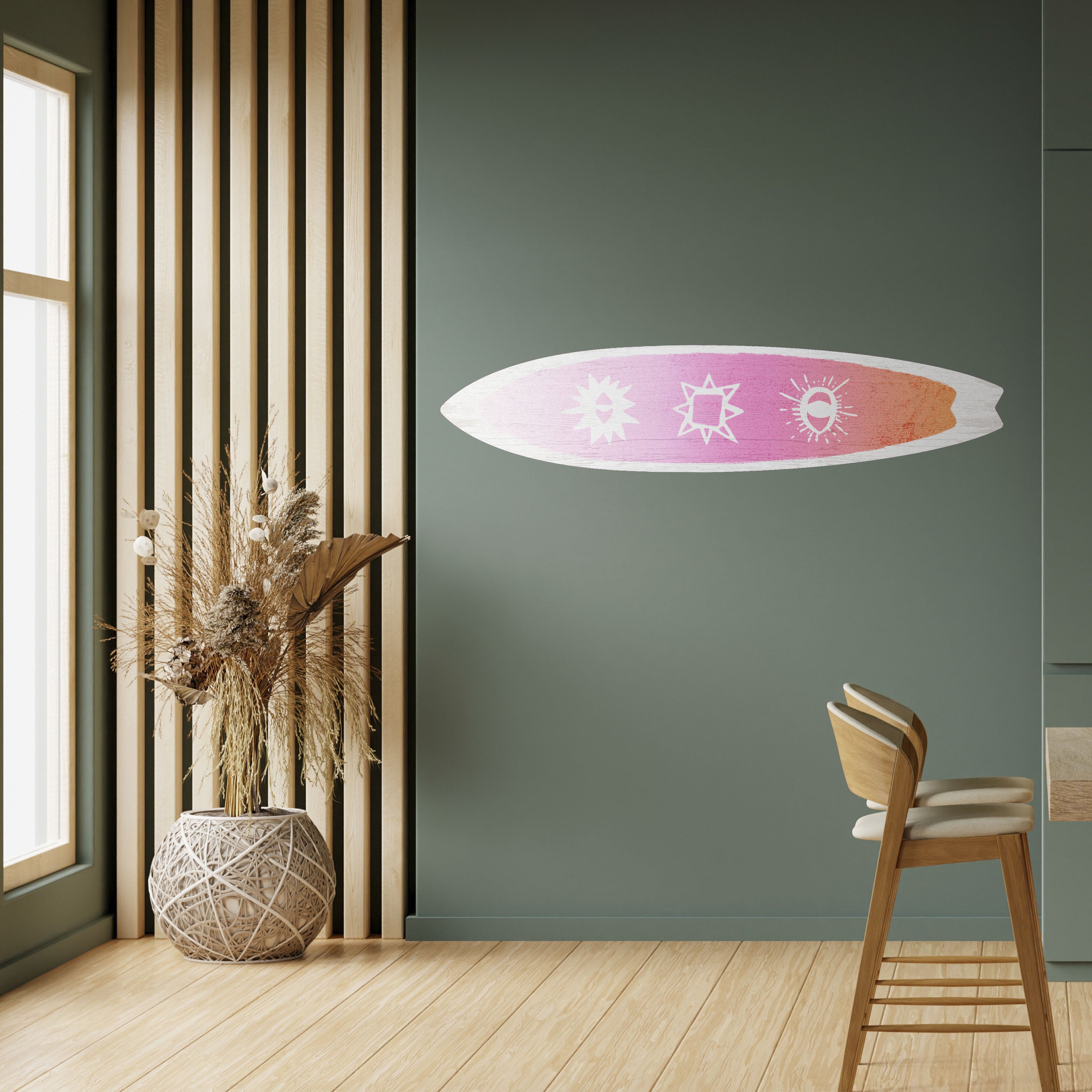 DAZZLING DESIGN Naklejka - deska surfingowa