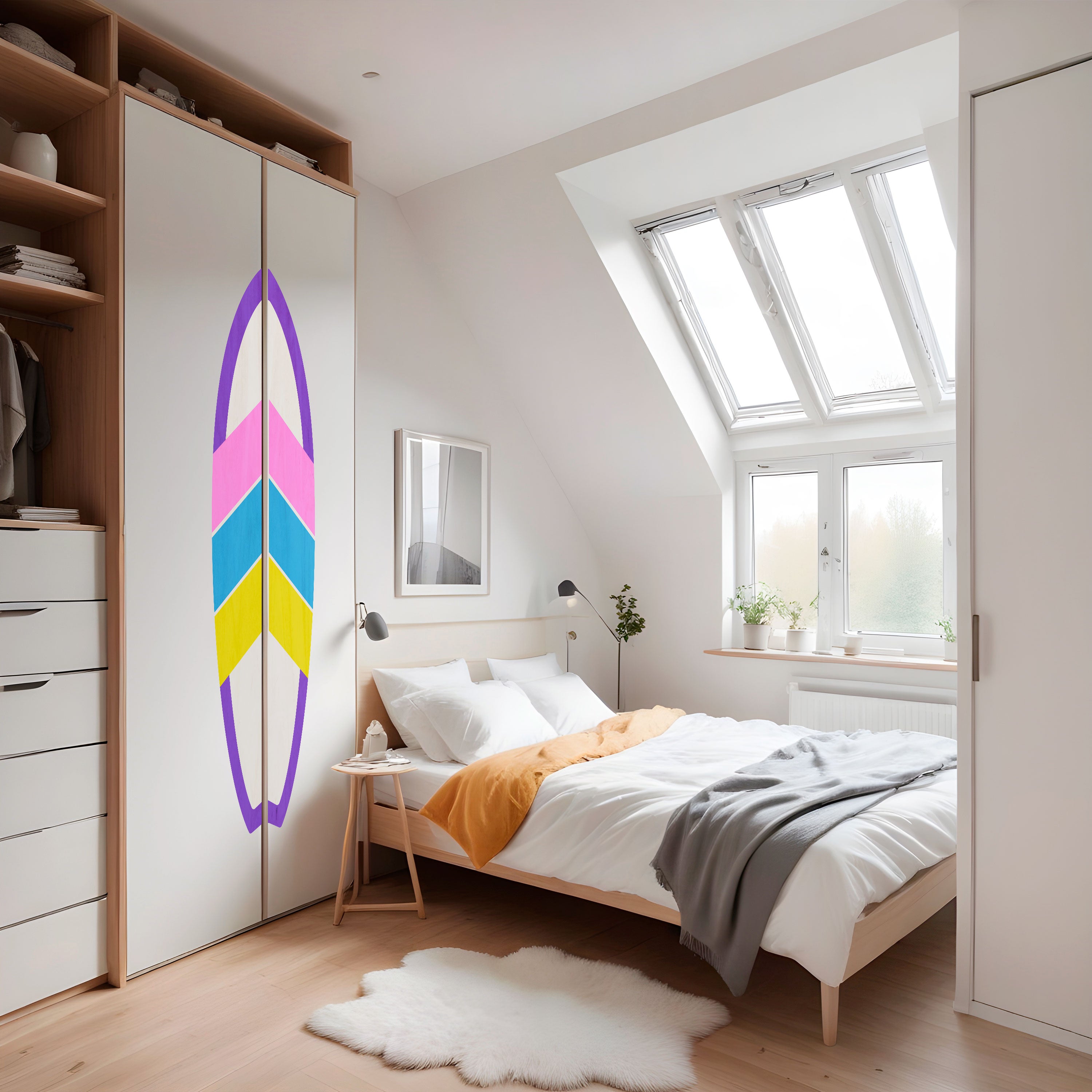 VIGOROUS SEQUENCE Naklejka - deska surfingowa