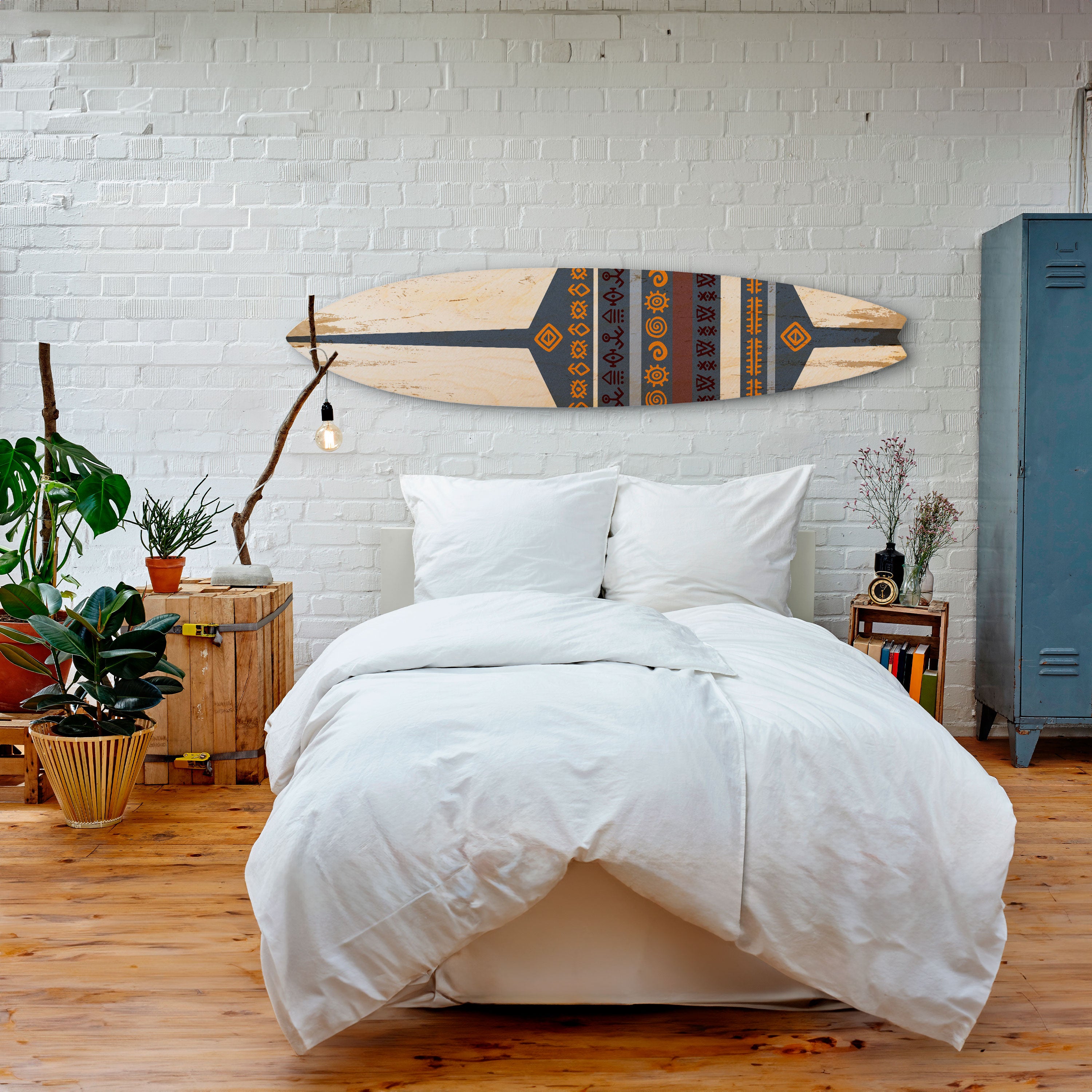 AFRICAN VINTAGE Dekoracyjna deska surfingowa