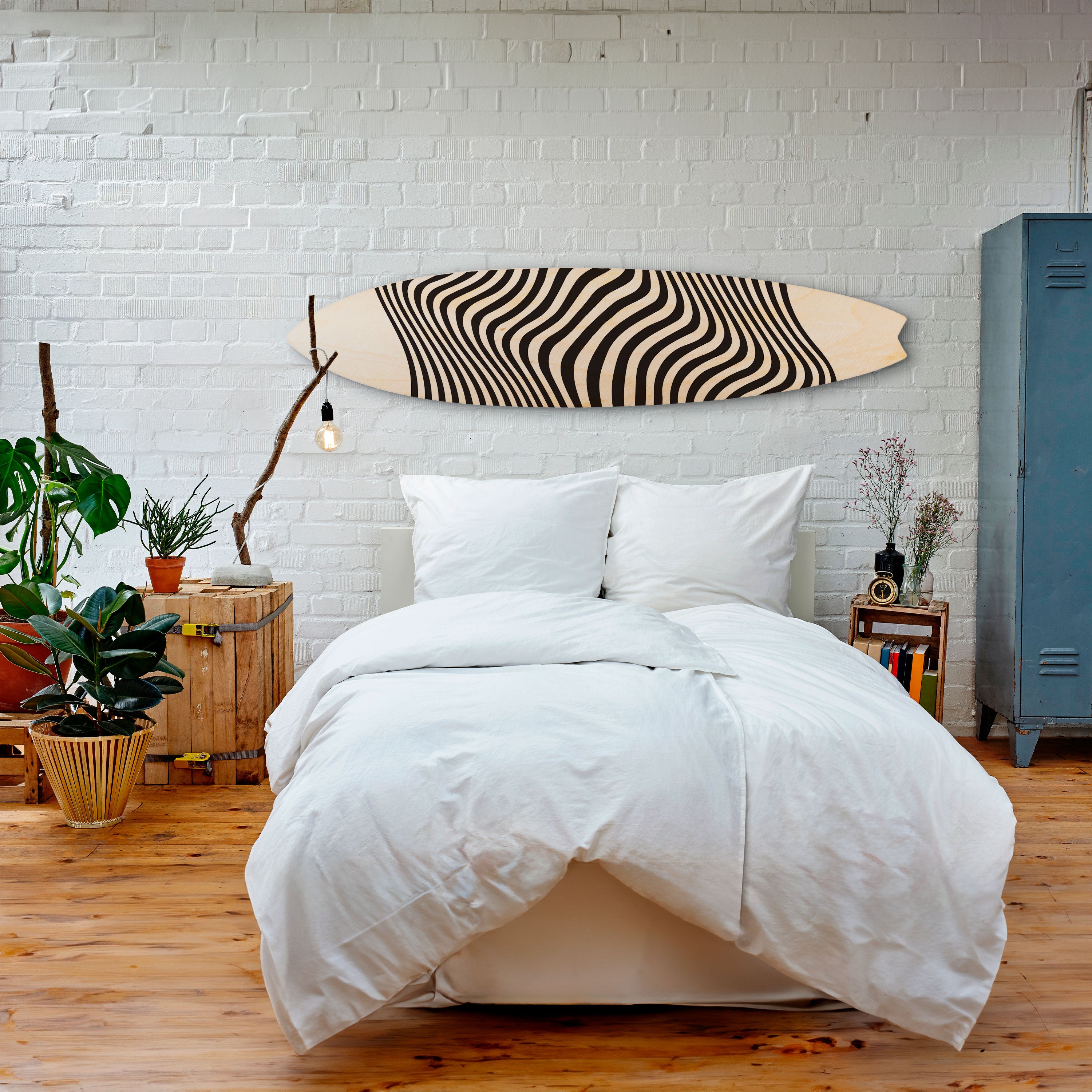 ILLUSIONARY FLOW Dekoracyjna deska surfingowa