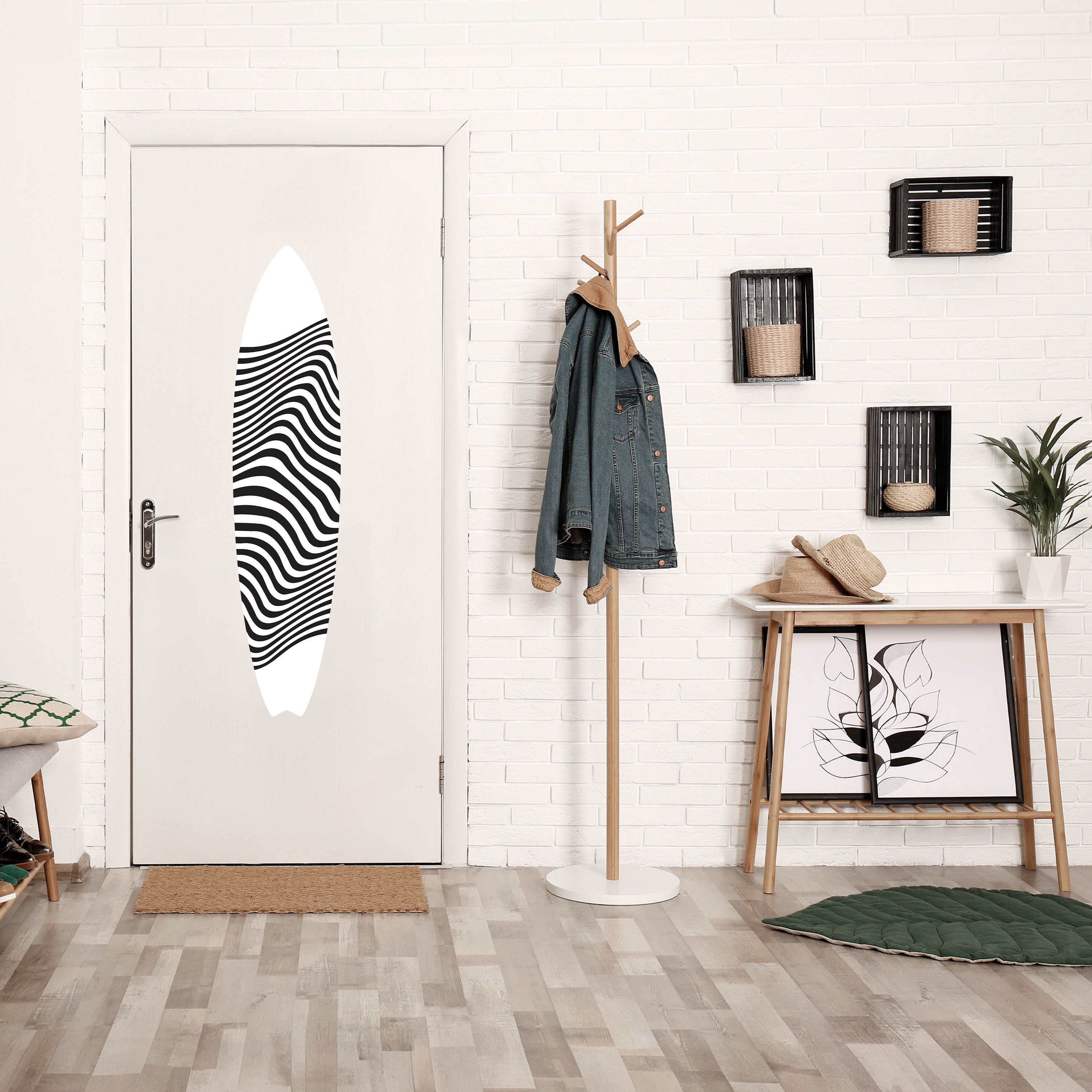 ILLUSIONARY FLOW Naklejka - deska surfingowa