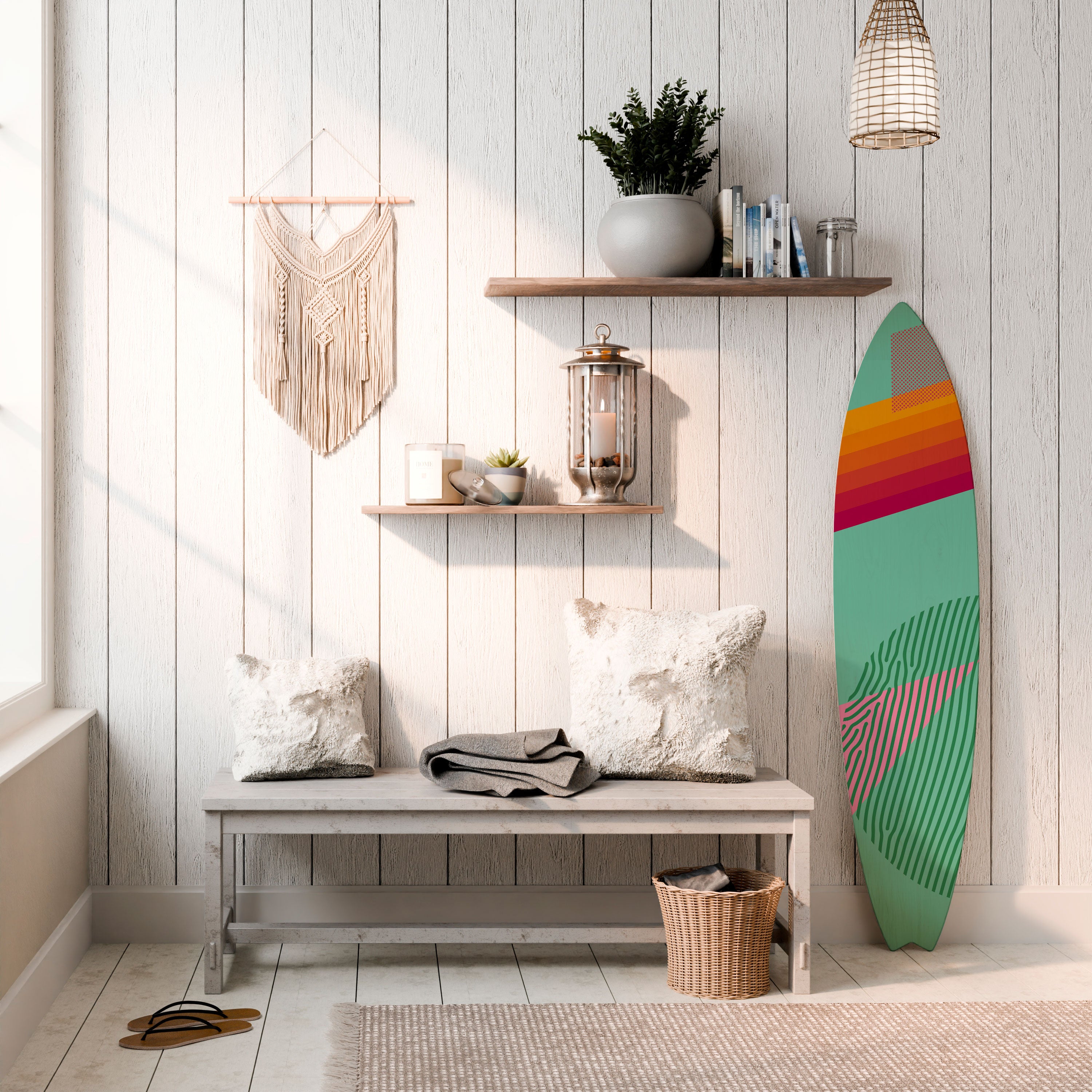 DAILY RADIANCE Dekoracyjna deska surfingowa
