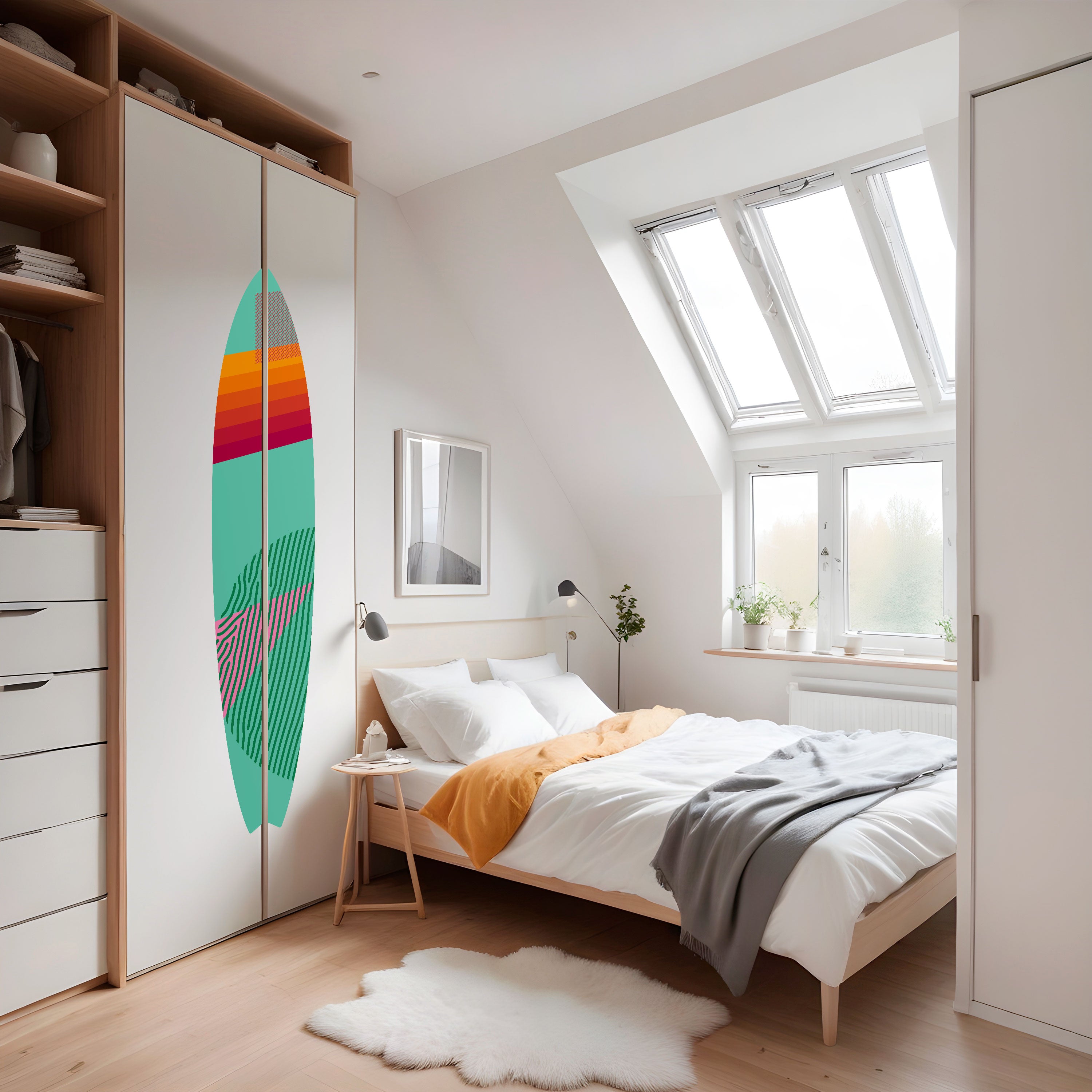 DAILY RADIANCE Naklejka - deska surfingowa