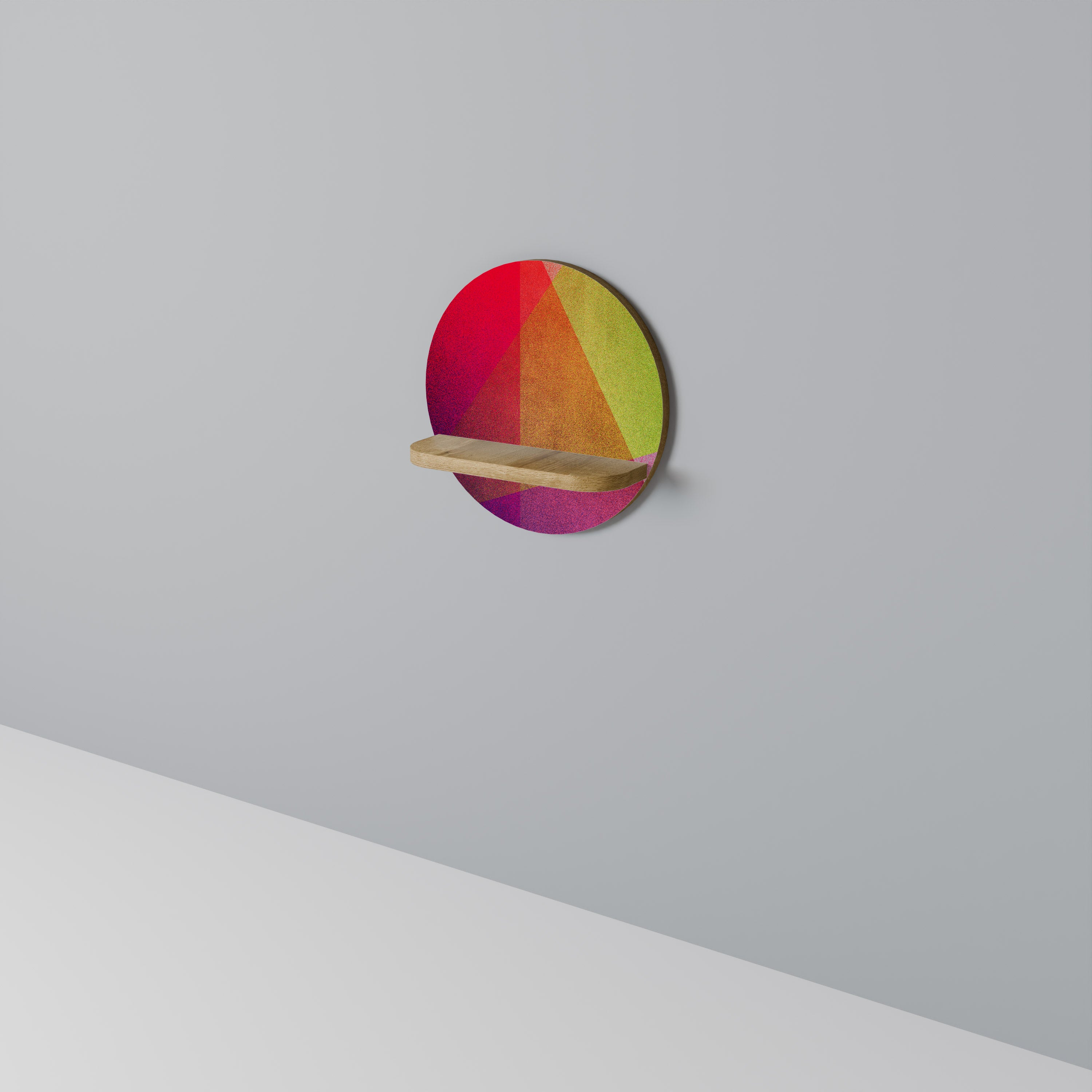 VIVID GEOMETRY Półka okrągła